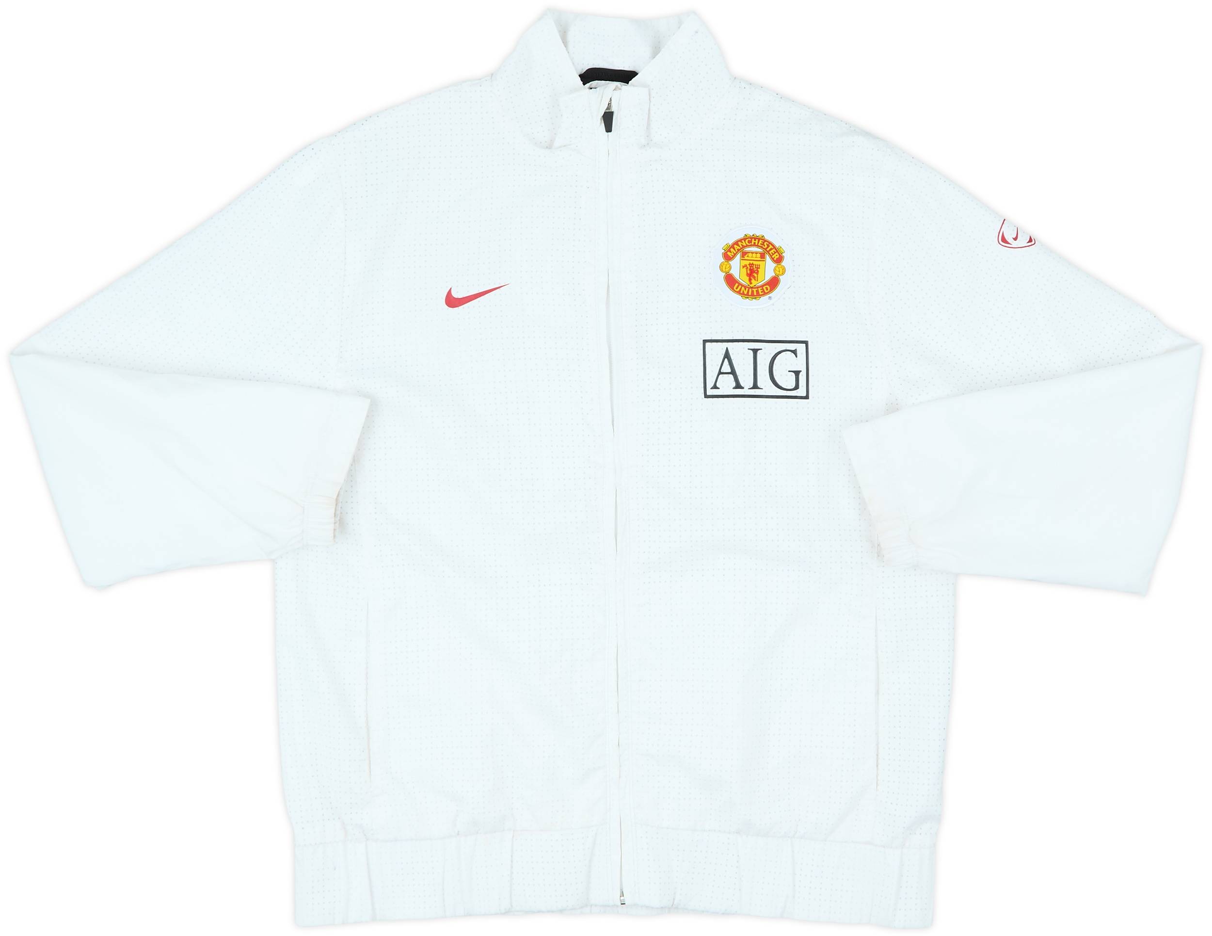 2009-10 Manchester United Nike Track Jacket - 8/10 - (L.Boys)
