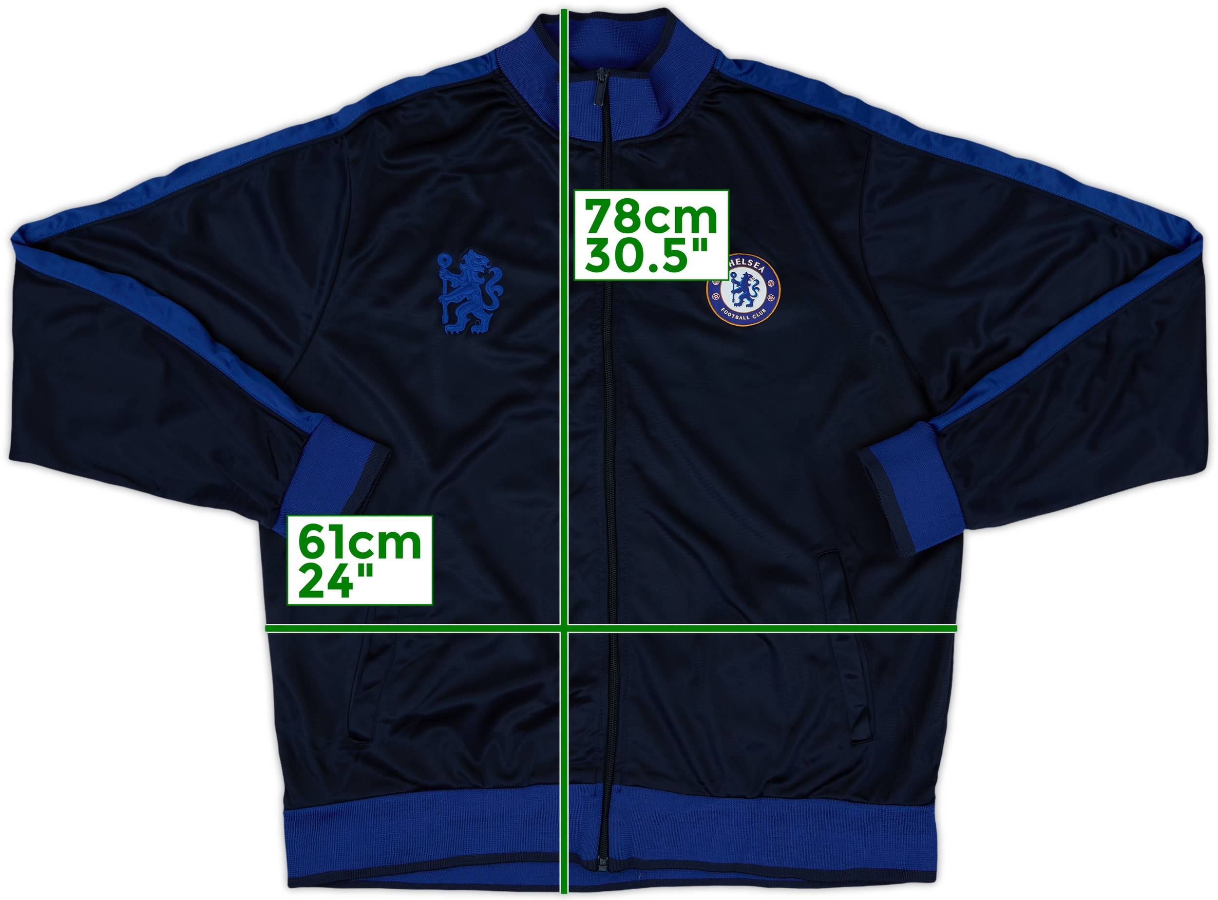 2010-11 Chelsea Track Jacket - 8/10 - (XXL)