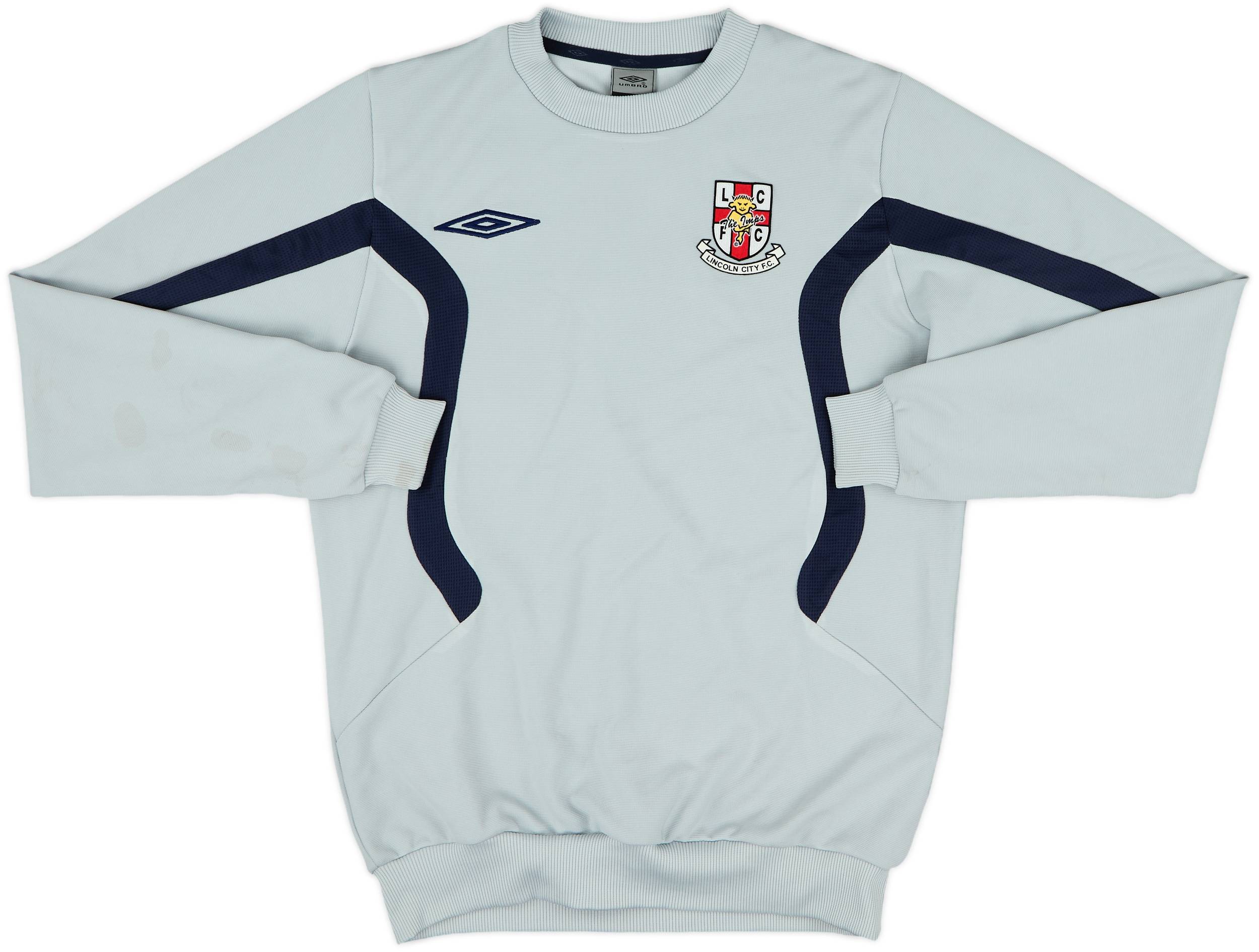 2007-08 Lincoln City Umbro Sweat Top - 8/10 - (S)