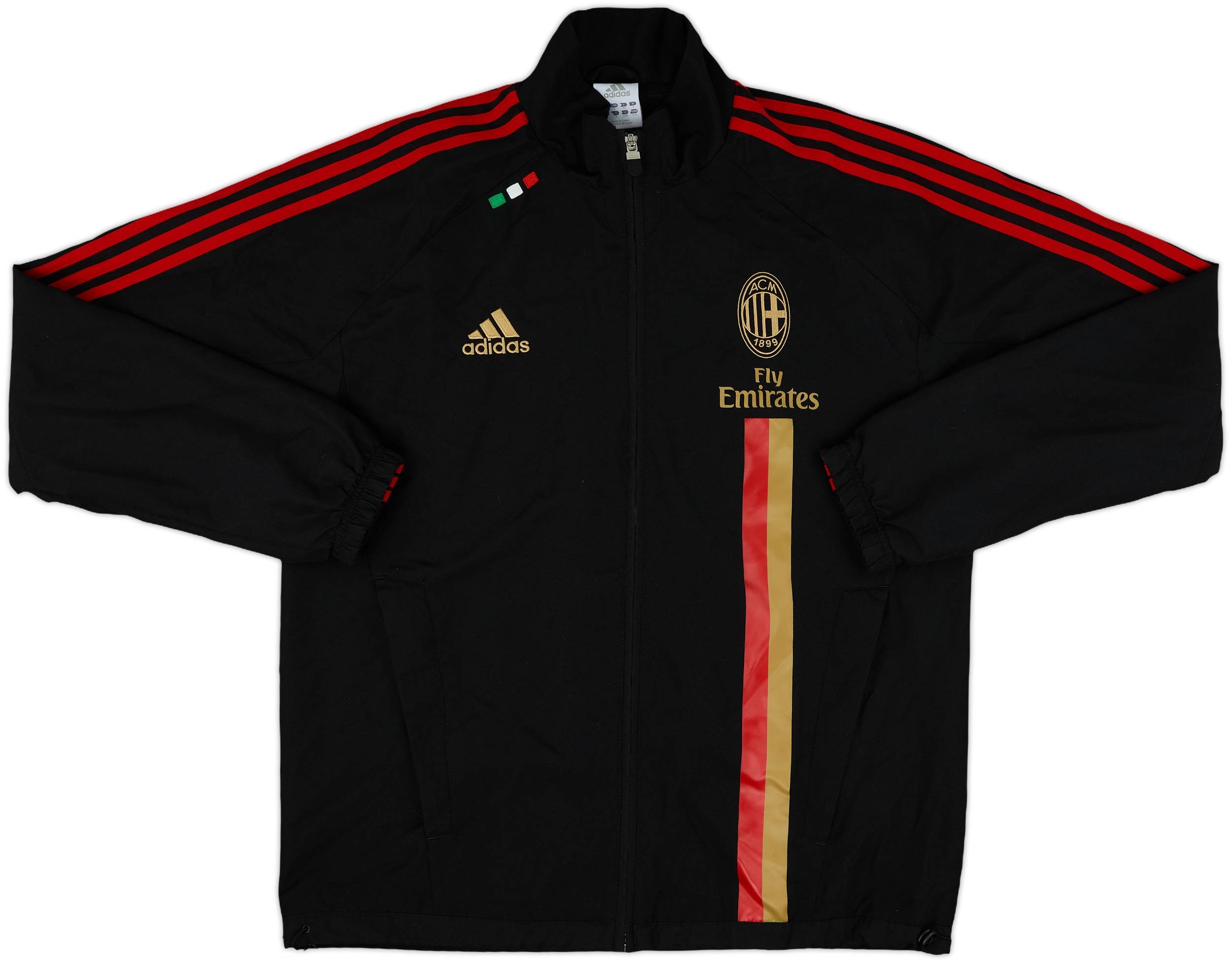 Adidas AC Milan Fly Emirates Jersey Youth Sz 22 Red Black