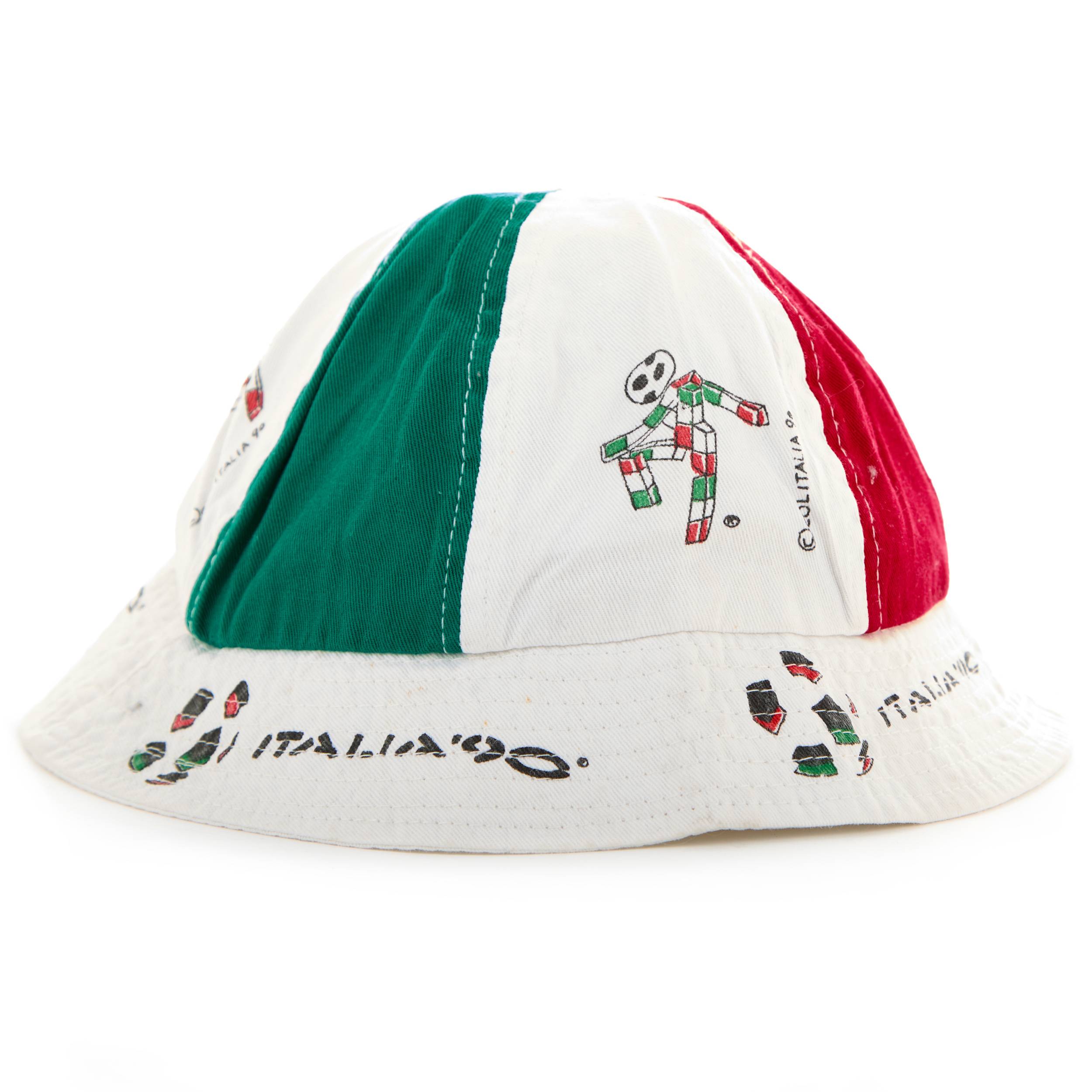 1990 Italy World Cup Bucket Hat - 10/10 - (Adults)