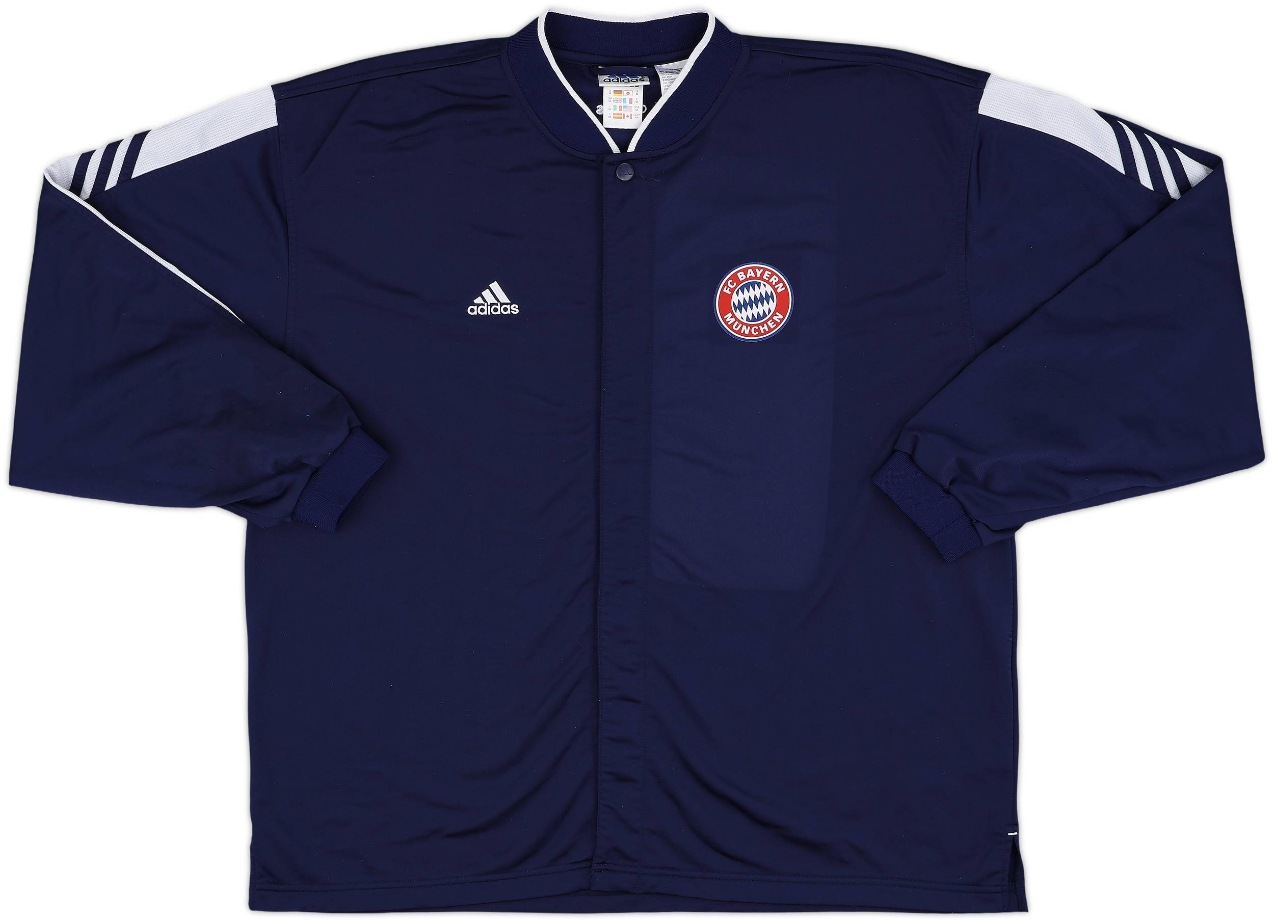 2001-02 Bayern Munich adidas Track Jacket - 8/10 - (M)
