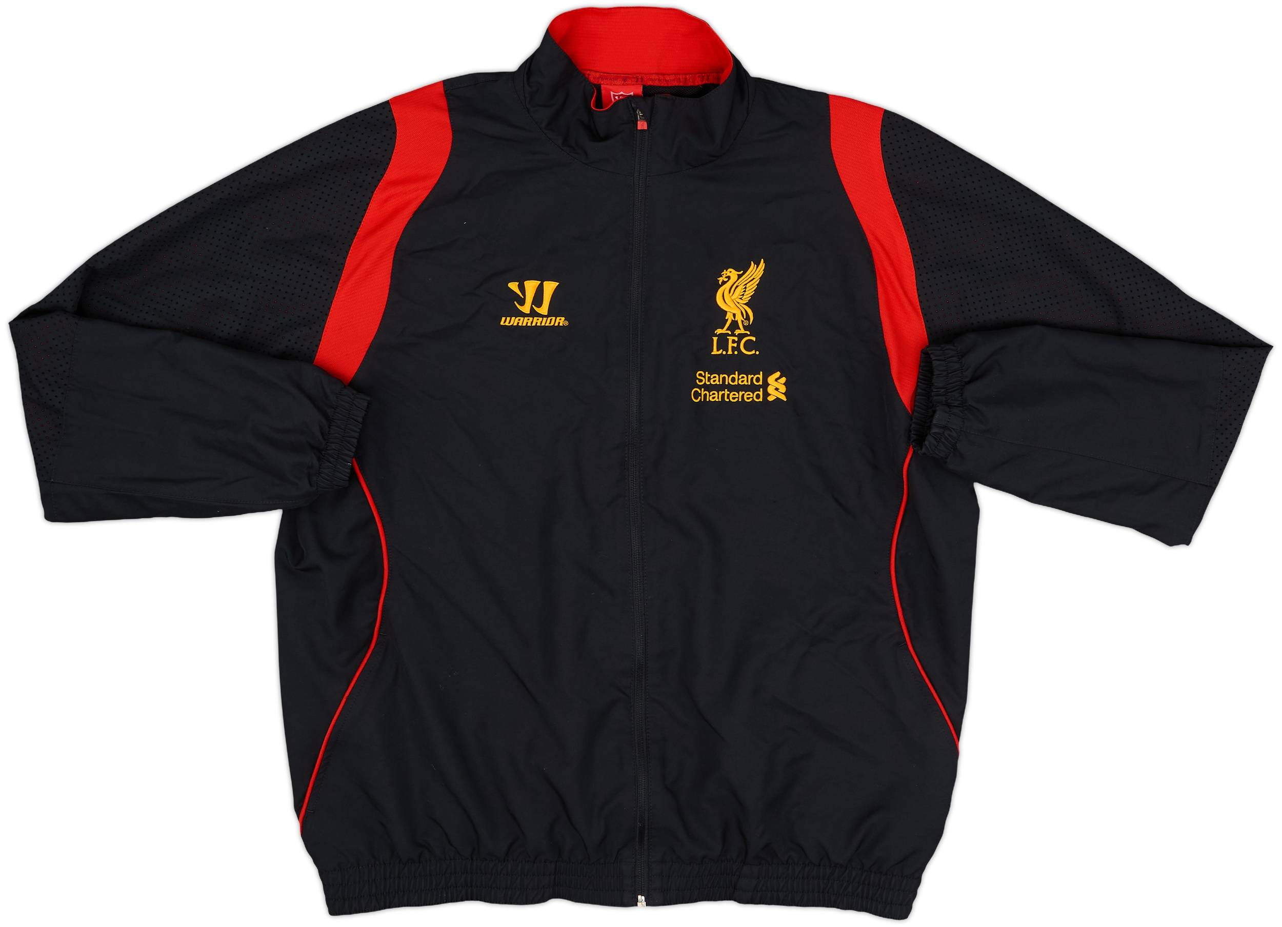 Liverpool FC Warrior 12-13ジャケット Mサイズ 2012-13 Liverpool Warrior Track Jacket - 8/10 - (XL)