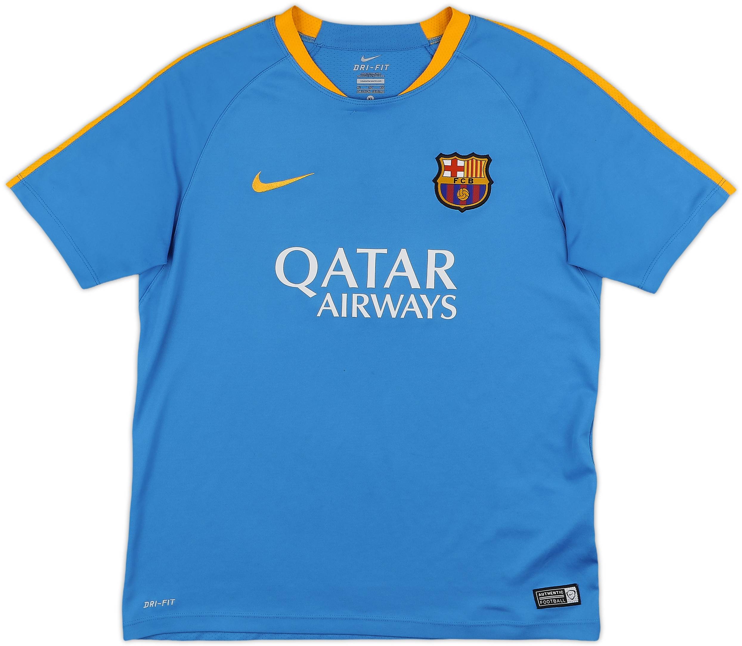 2015-16 Barcelona Nike Training Shirt - 7/10 - (XL.Boys)