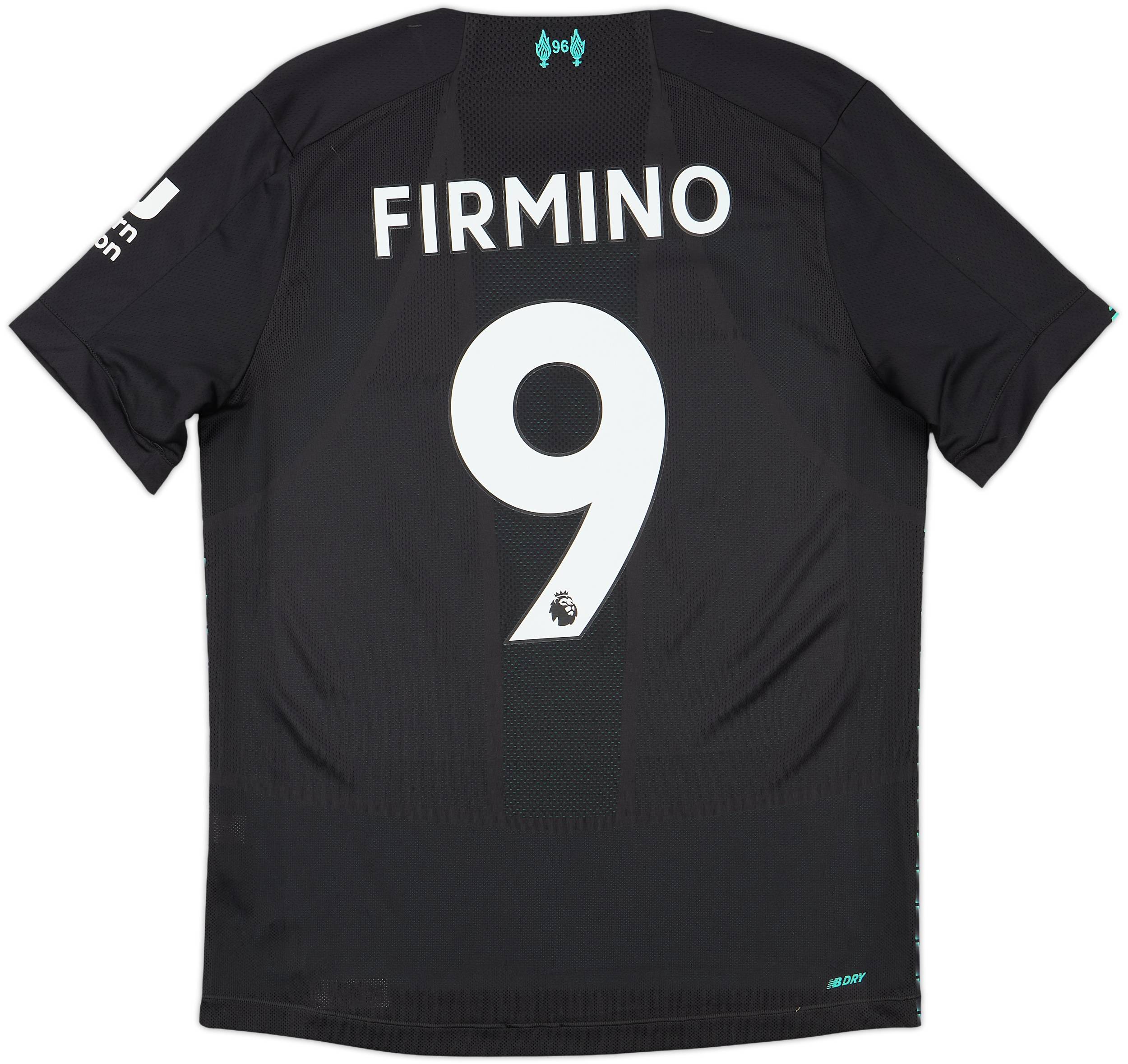 2019-20 Liverpool Third Shirt Firmino #9 - 9/10 - (S)
