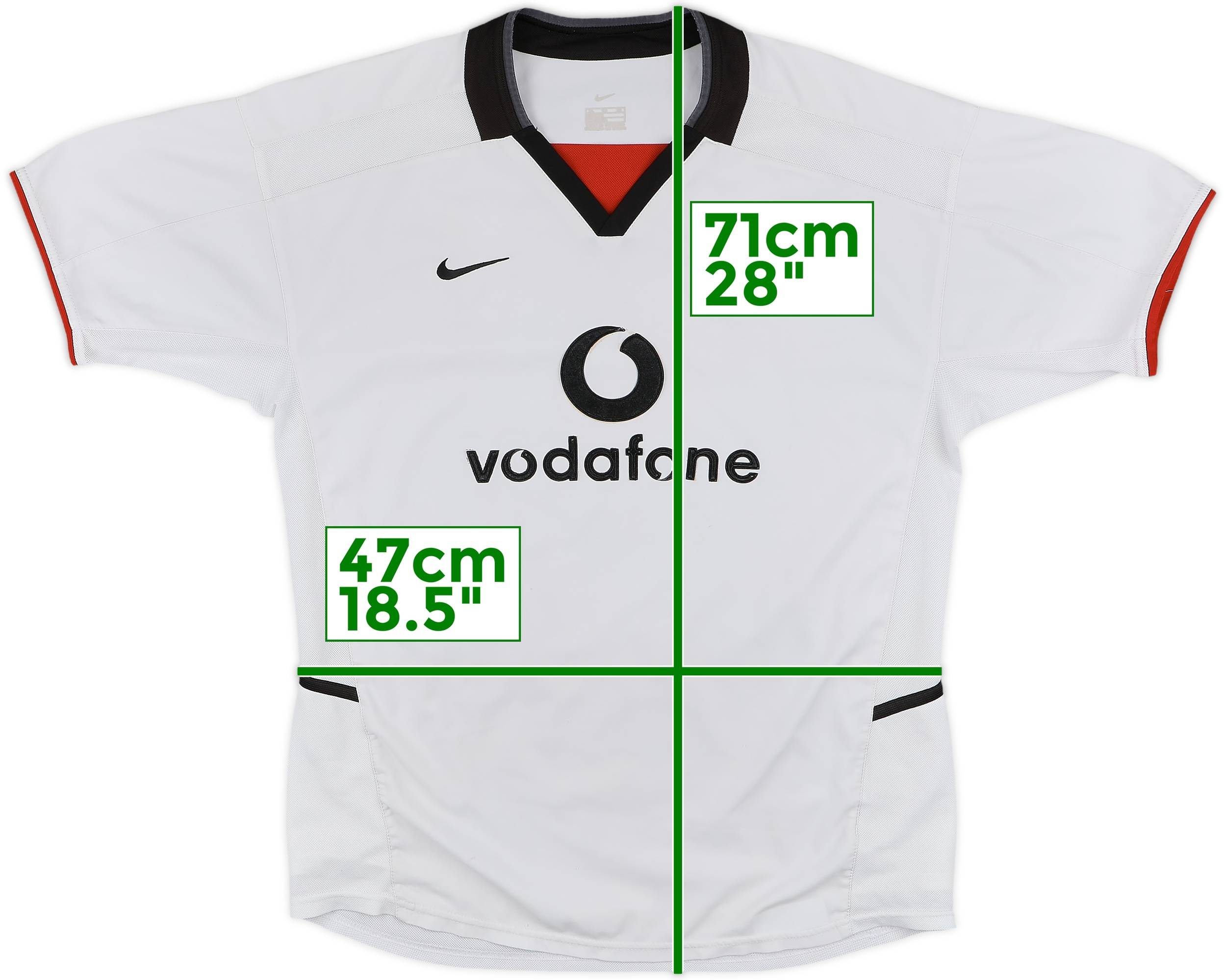 2002-03 Manchester United Away Shirt - 5/10 - (XL.Boys)