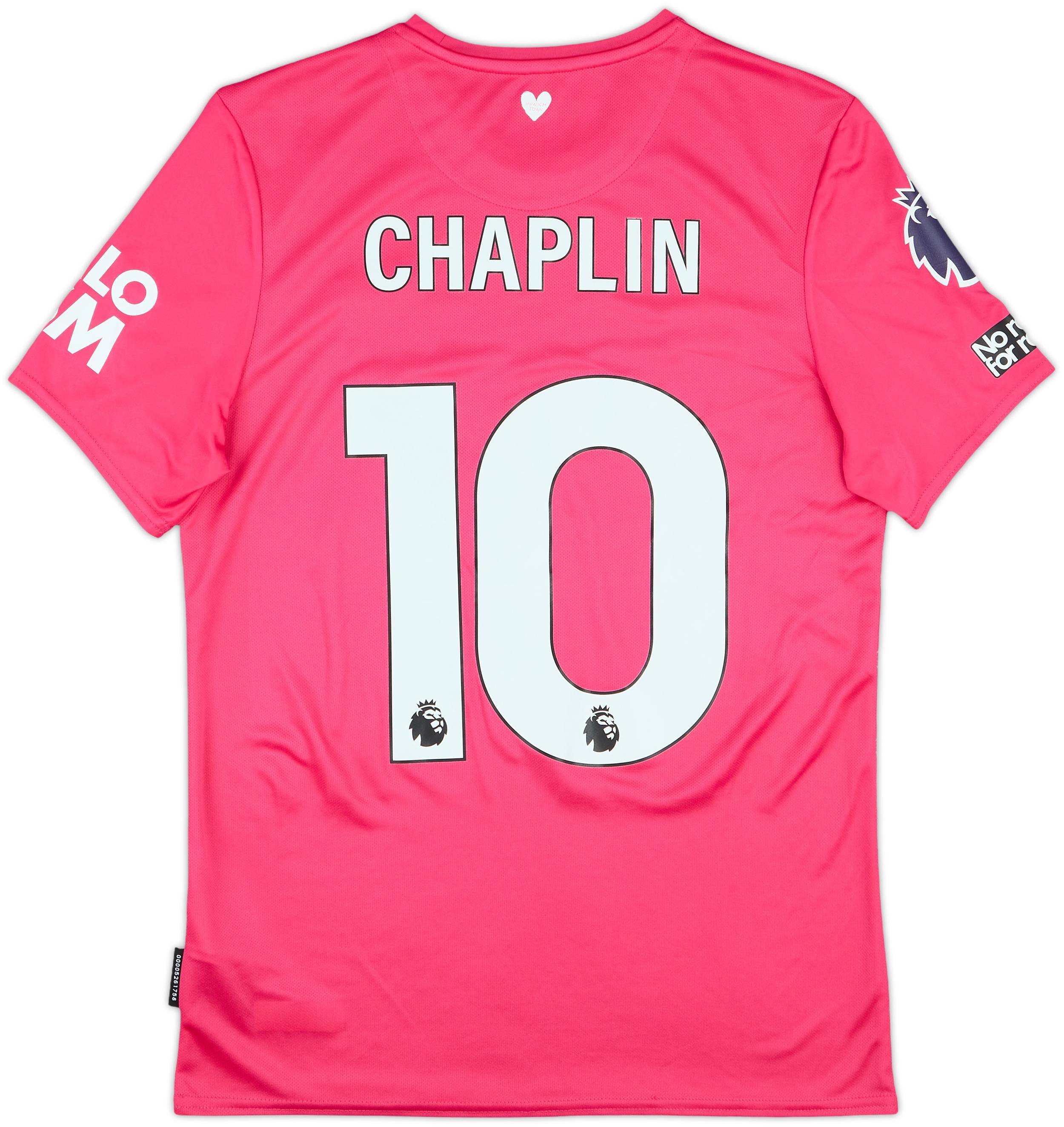 24−25 イプスヴィッチ 10 番 チャップリン 2024-25 Ipswich Match Issue Third Shirt Chaplin #10