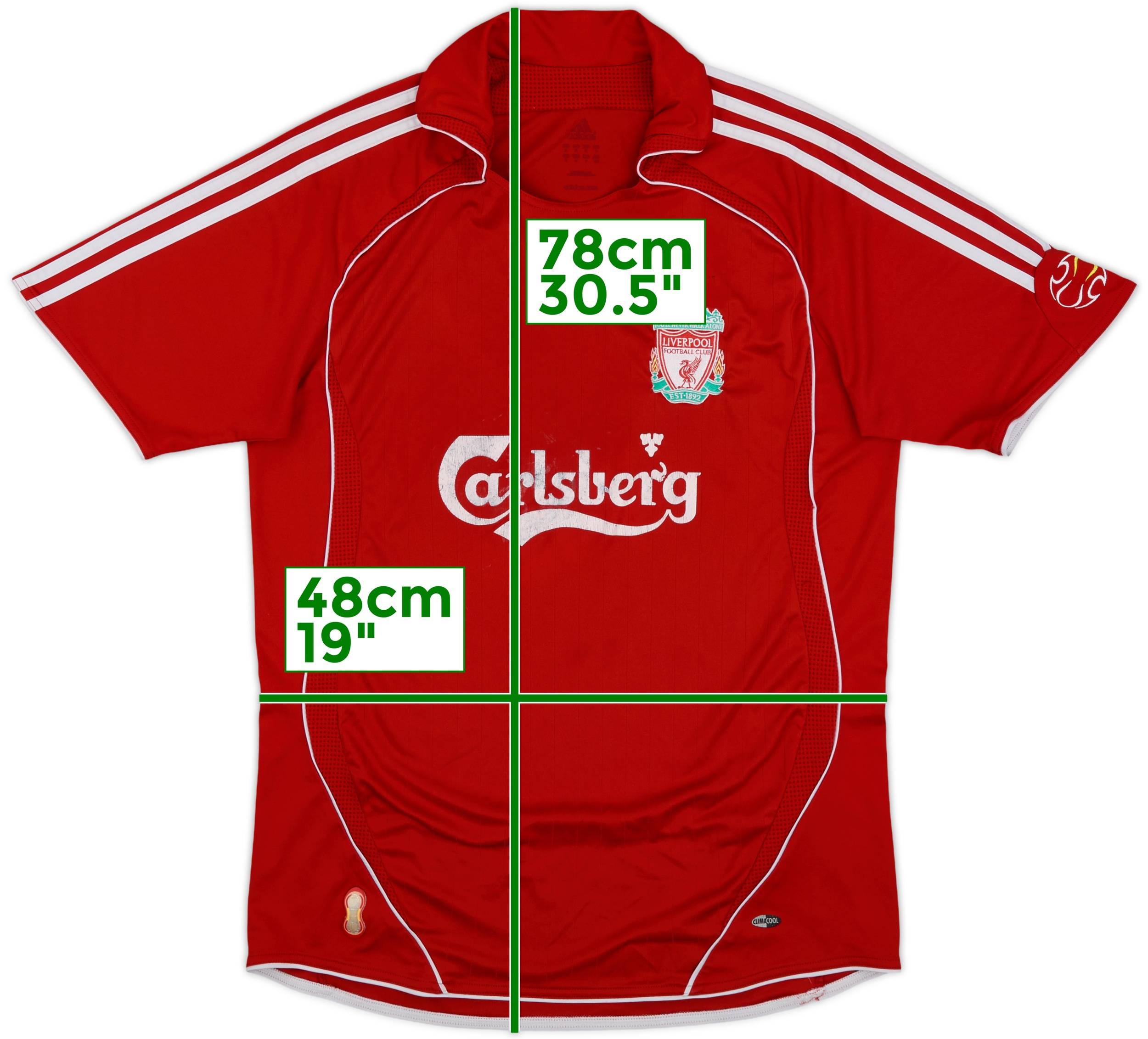 2008-10 Liverpool Home Shirt - 4/10 - (L)