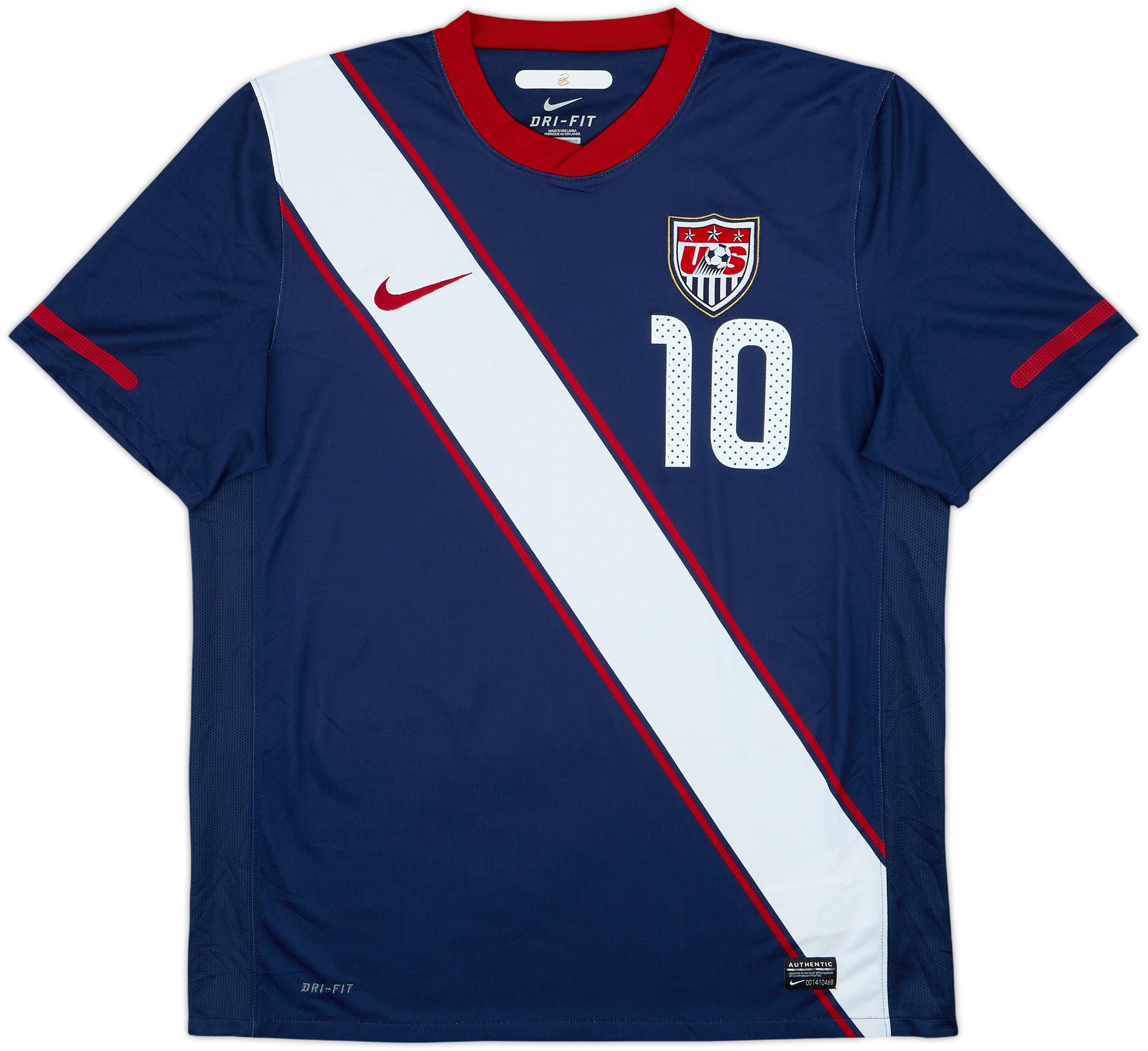 2010-11 USA Away Shirt Donovan #10