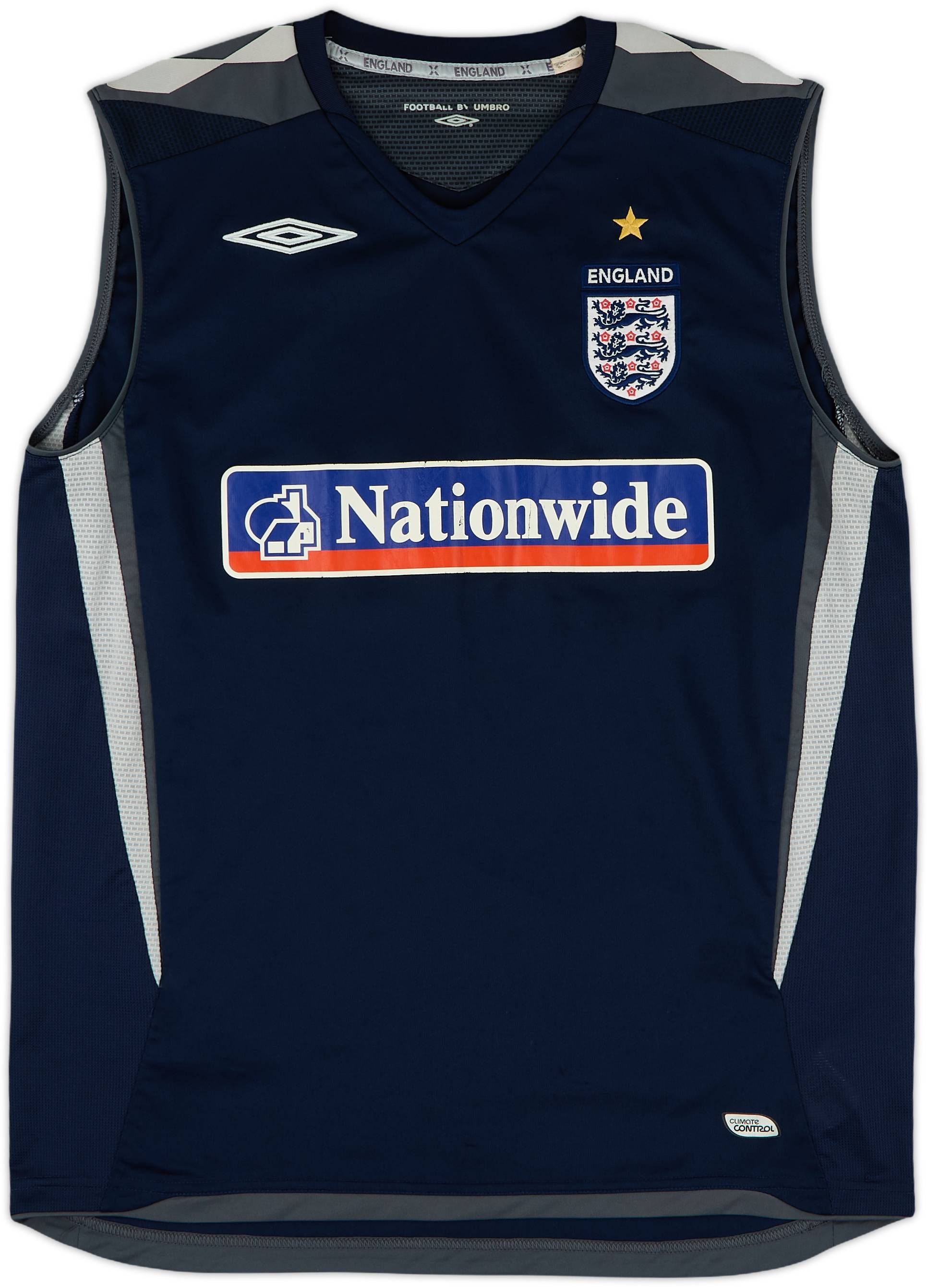 England Umbro Training Vest アンブロ 2006-07 England Umbro Training Vest - 5/10 - (L)
