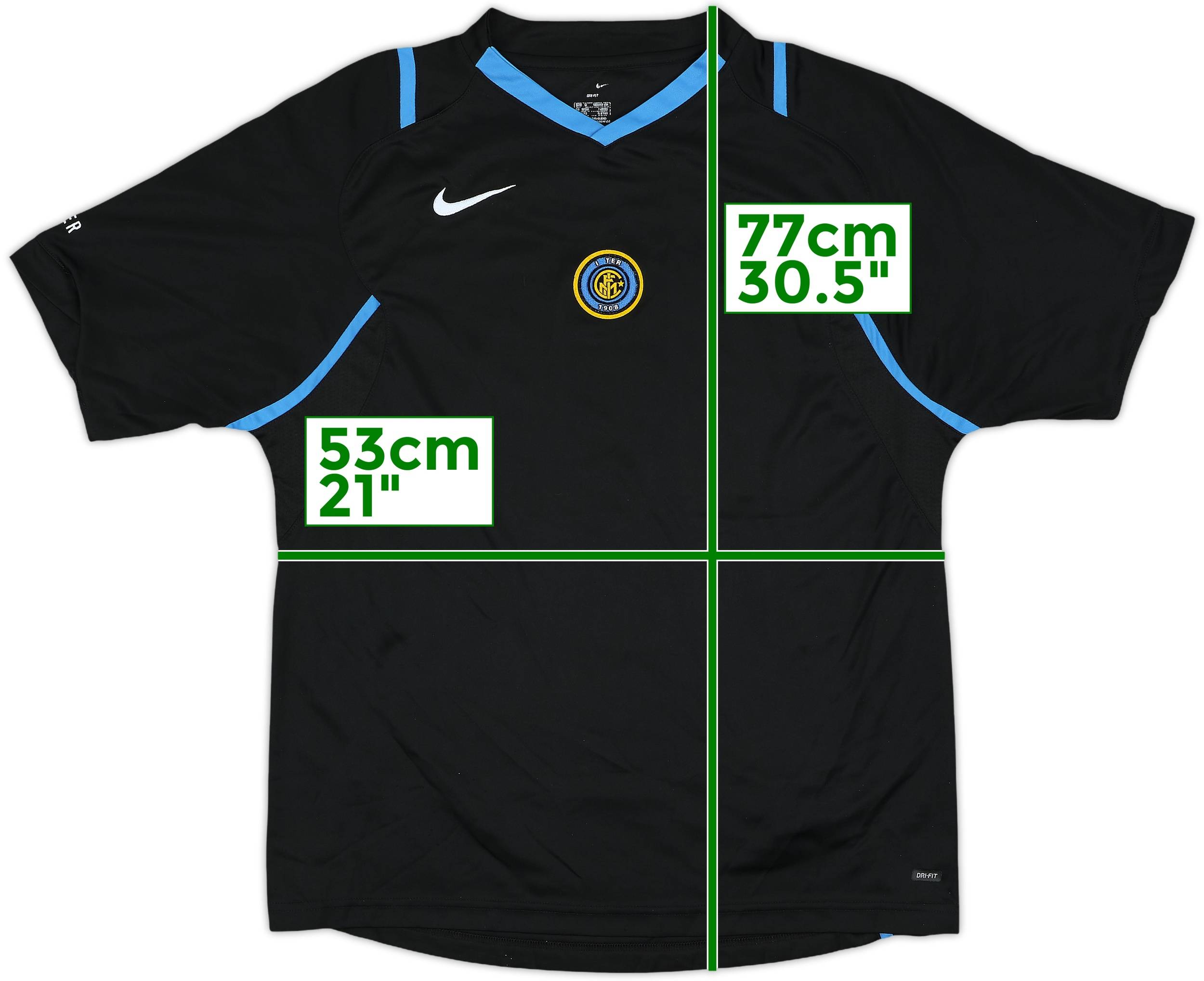 2005-06 Inter Milan Nike Training Shirt - 5/10 - (M)