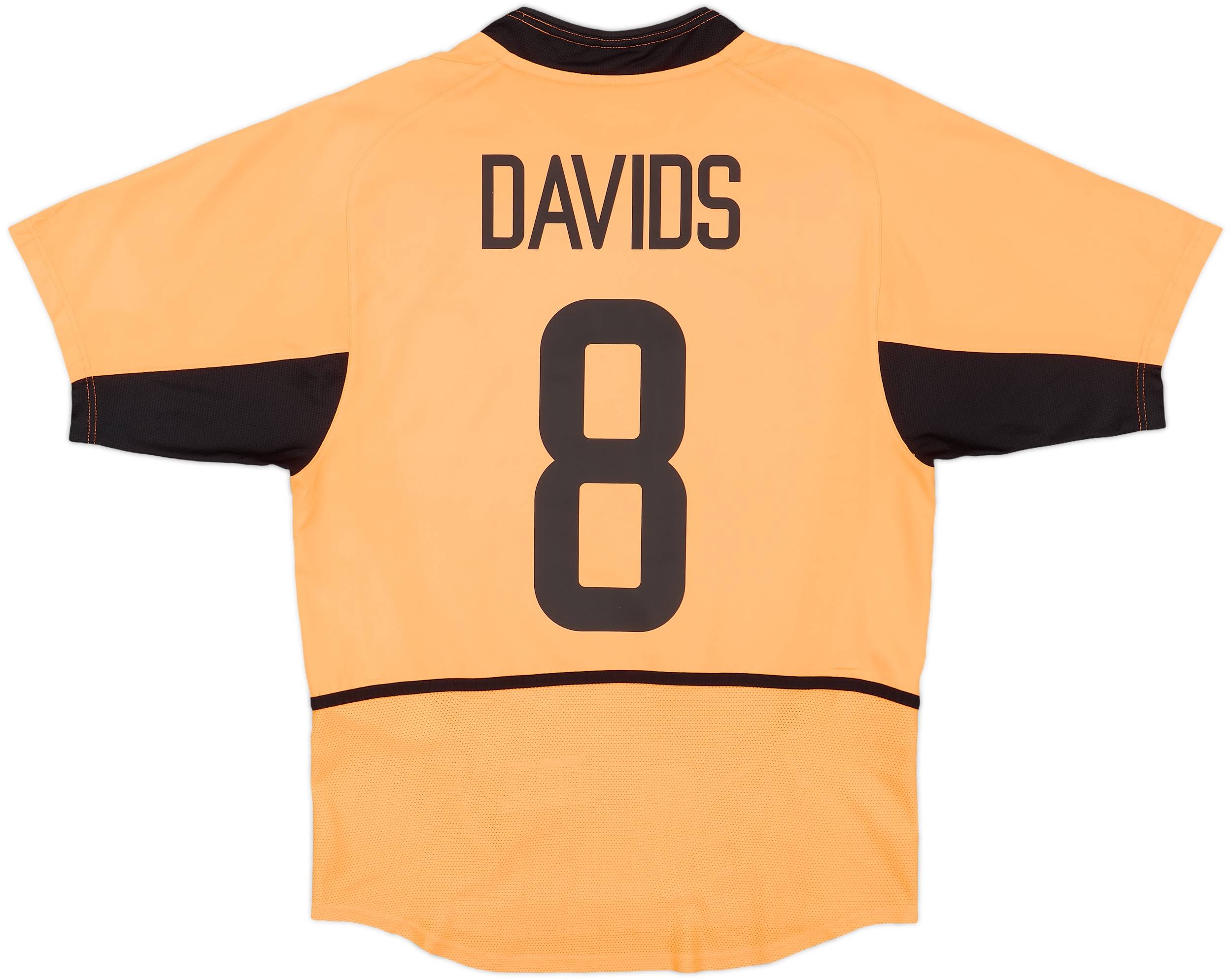 Dutchえす 2002-04 Netherlands Home Shirt Davids #8 - 10/10 - (S)