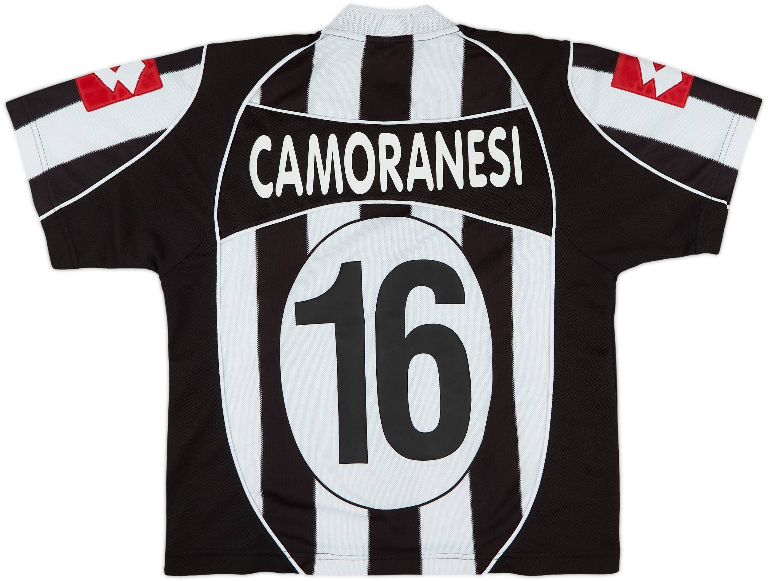 Lotto CAMORANESI 16 シャツ 2002-03 Juventus Home Shirt Camoranesi #16 - 5/10 - (M)