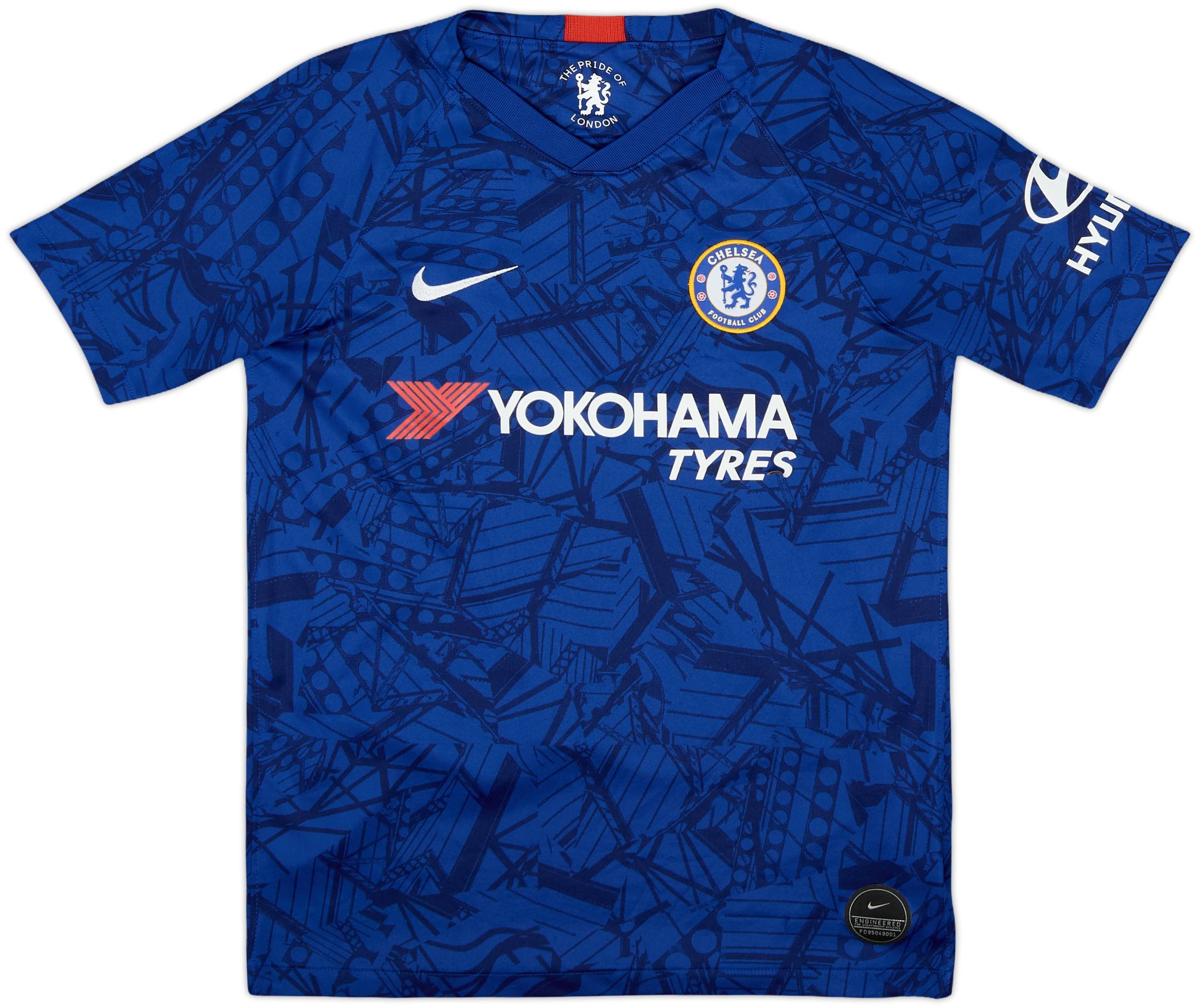 2019-20 Chelsea Home Shirt Kante #7 - 9/10 - (L.Boys)