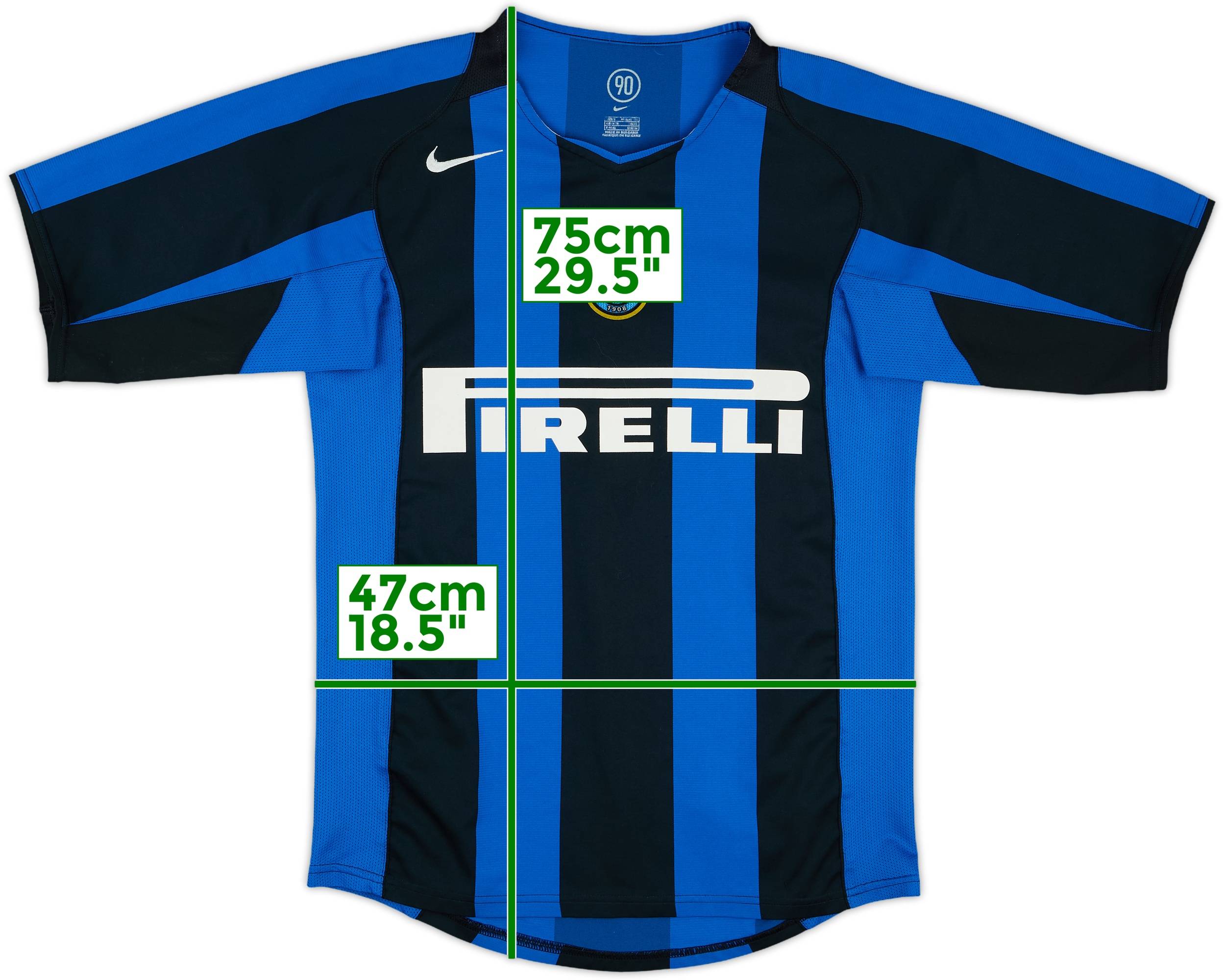 2004-05 Inter Milan Home Shirt - 6/10 - (XL.Boys)