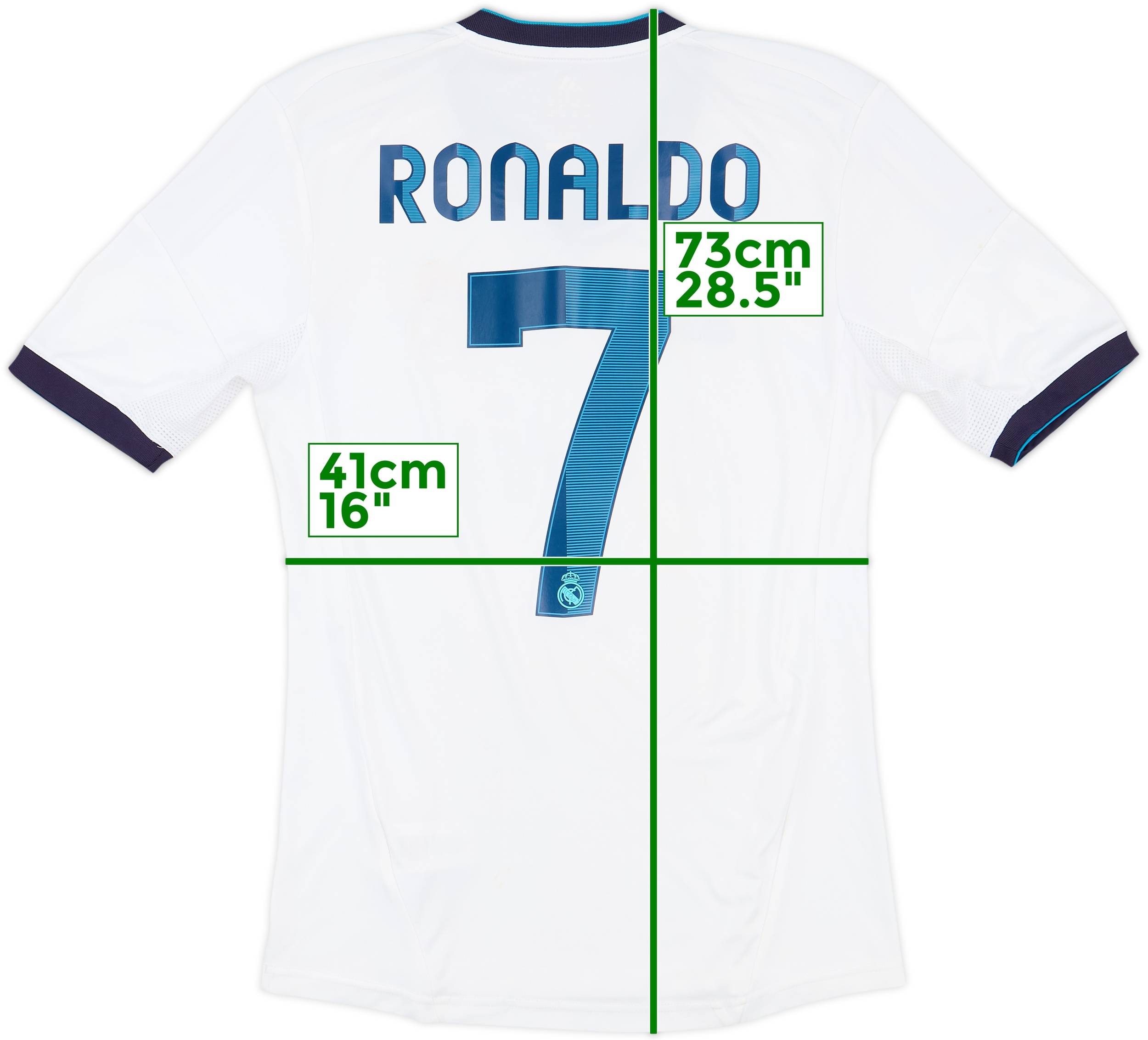 2012-13 Real Madrid Home Shirt Ronaldo #7 - 7/10 - (S)
