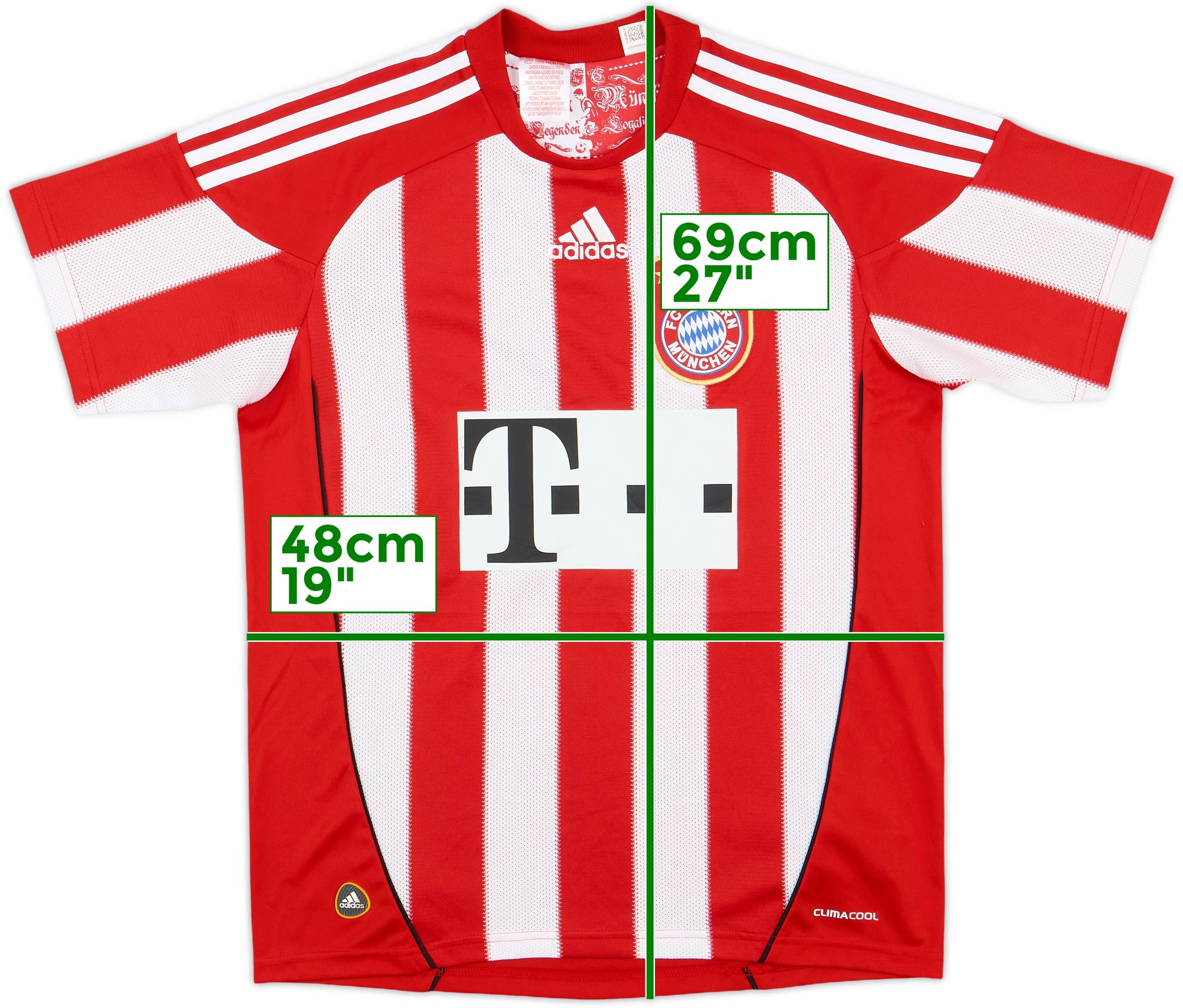 10-11 FC Bayern Munich Game shirt バイエルン d82c833037ee09b2606177d88a898c