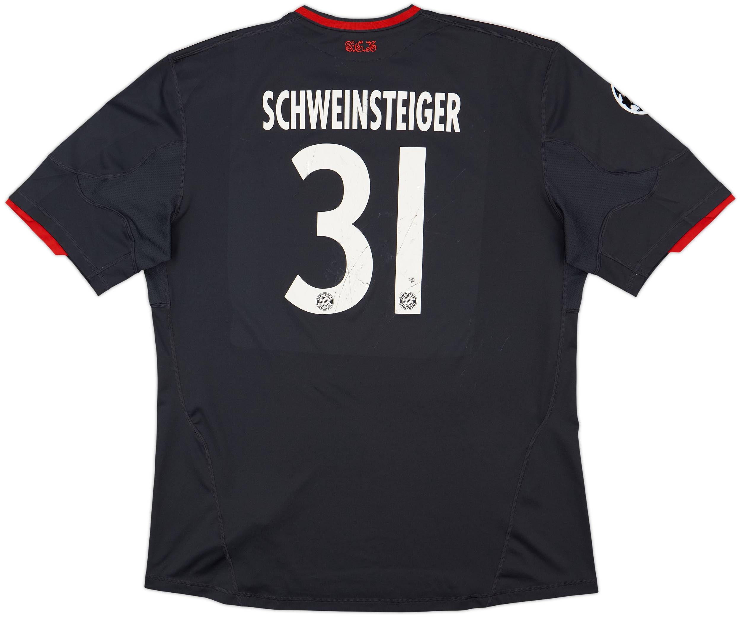 10-11 FC Bayern Munich Game shirt バイエルン 2010-11 Bayern Munich Third Shirt - 4/10 - (XL)