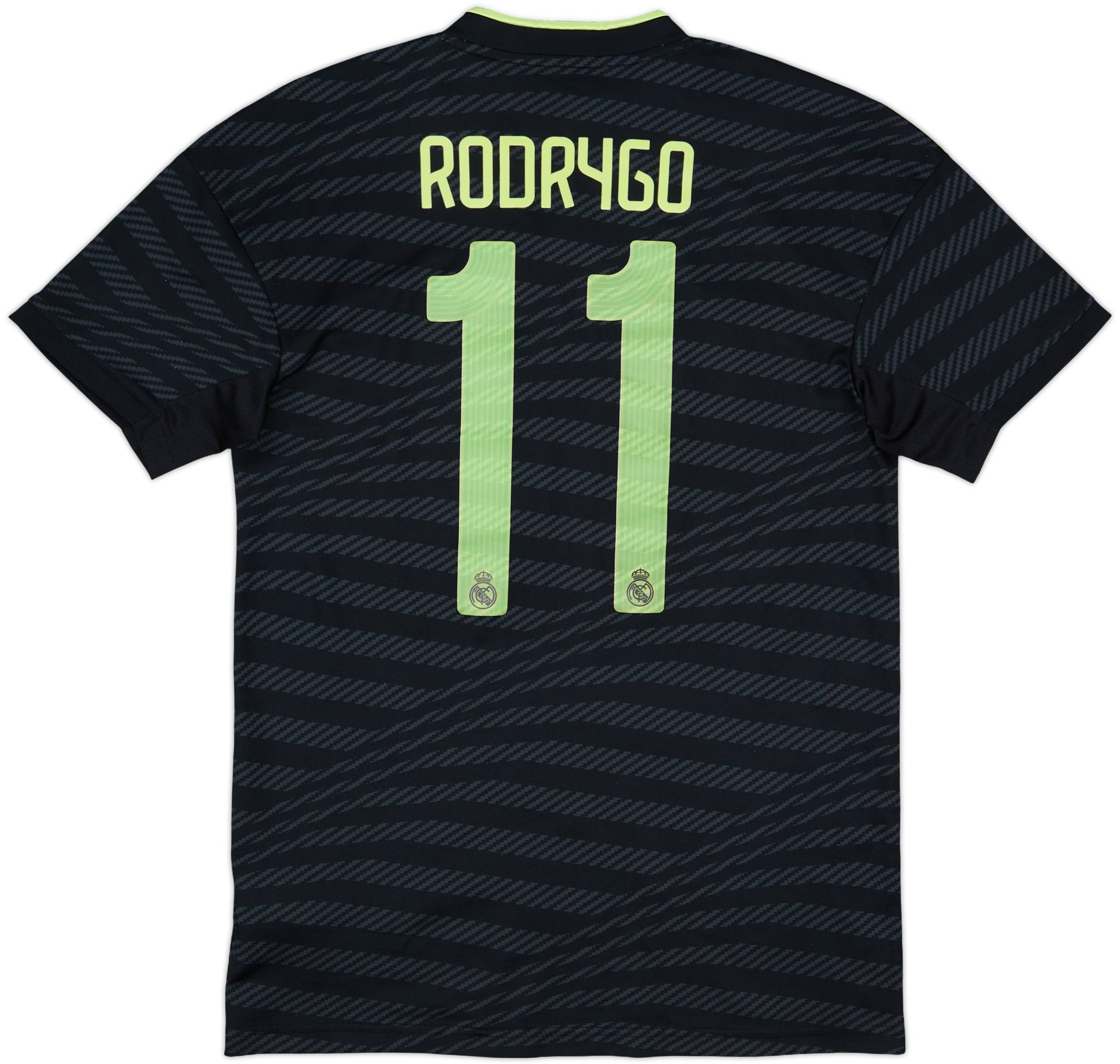 Real Madrid Rodrygo 11 ユニフォーム 2022-23 Real Madrid Third Shirt Rodrygo #11 - 6/10 - (S)