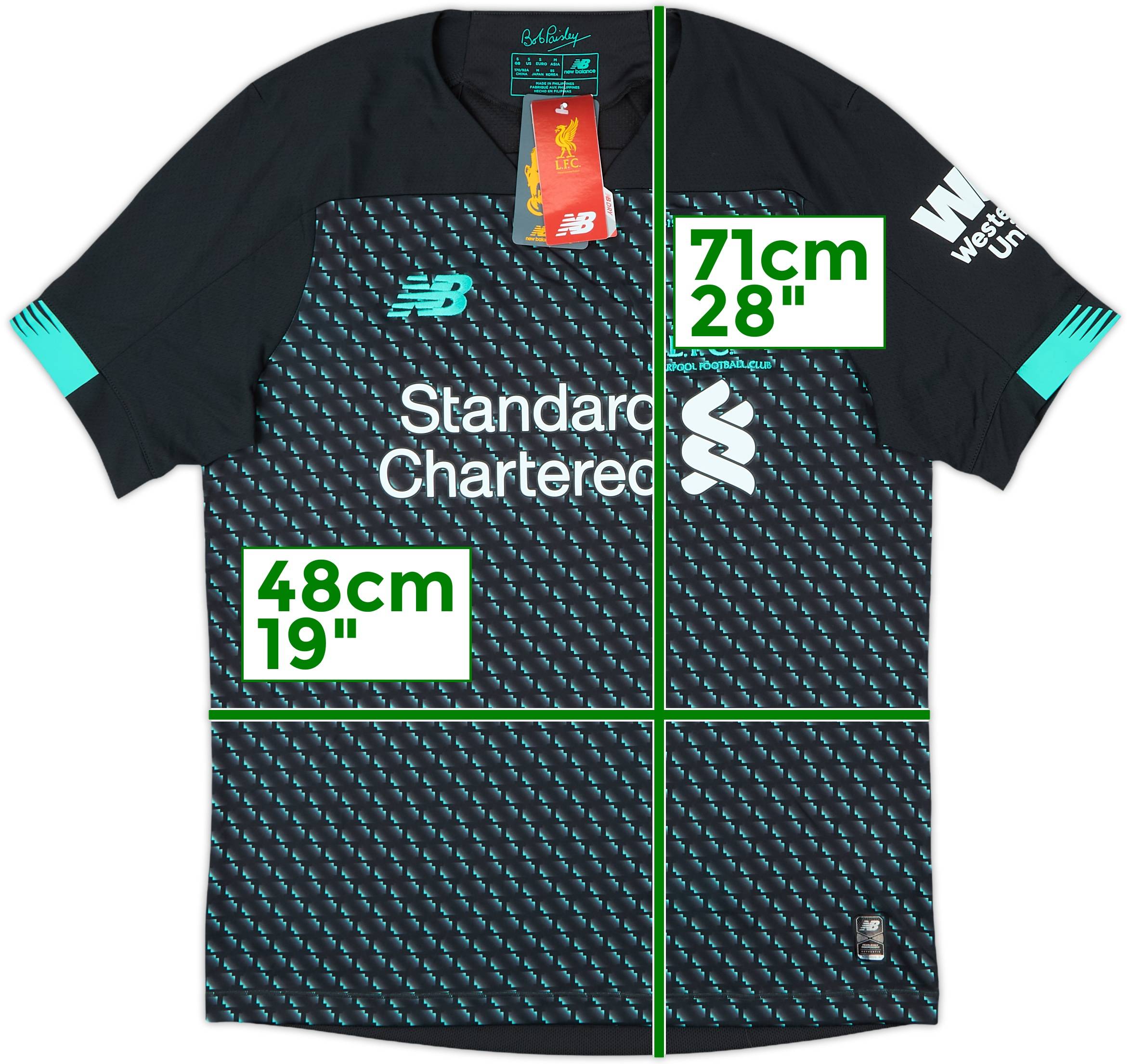 2019-20 Liverpool '2019/20 Champions' Third Shirt (S)