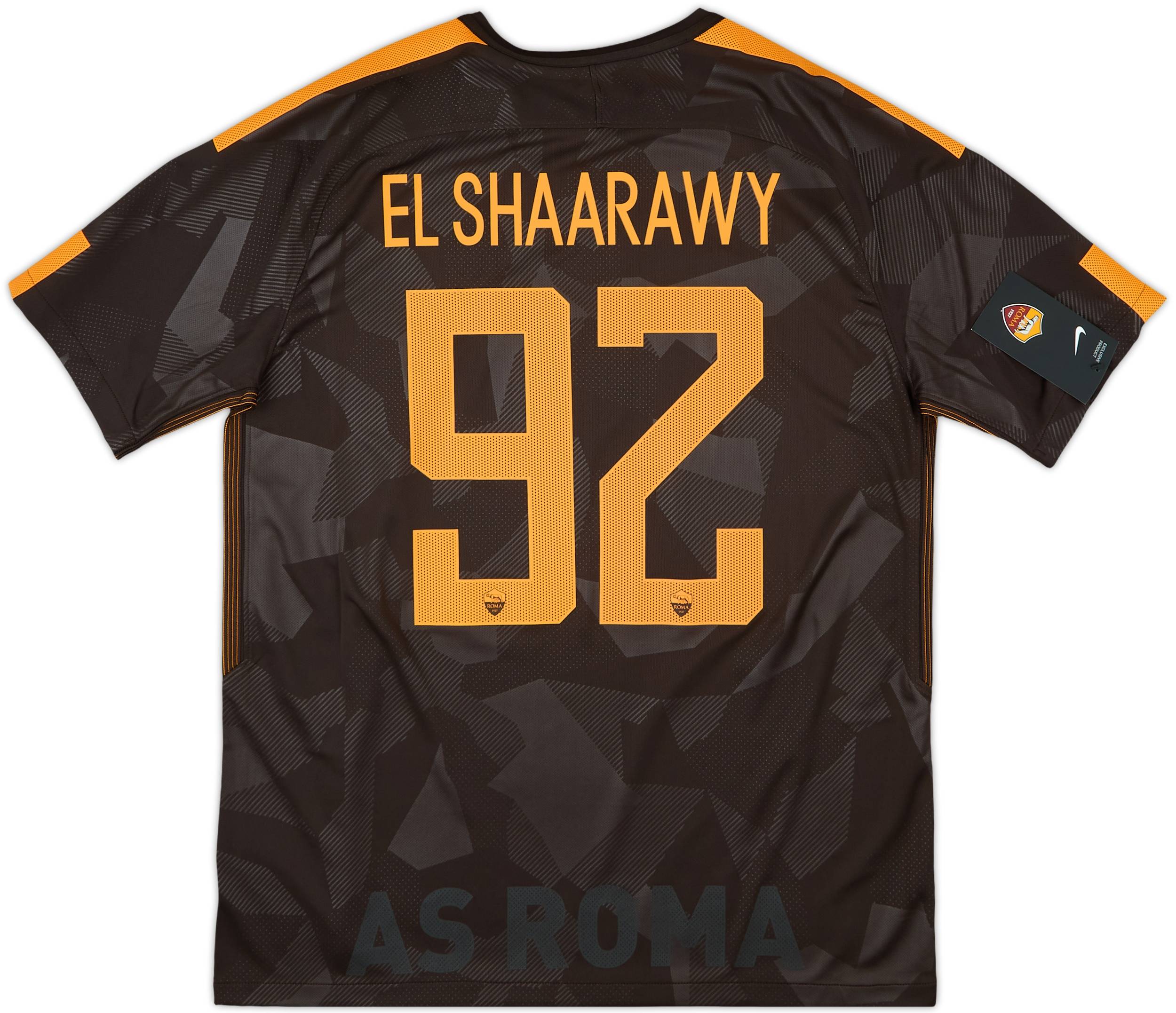 2017-18 Roma Third Shirt El Shaarawy #92 (L)