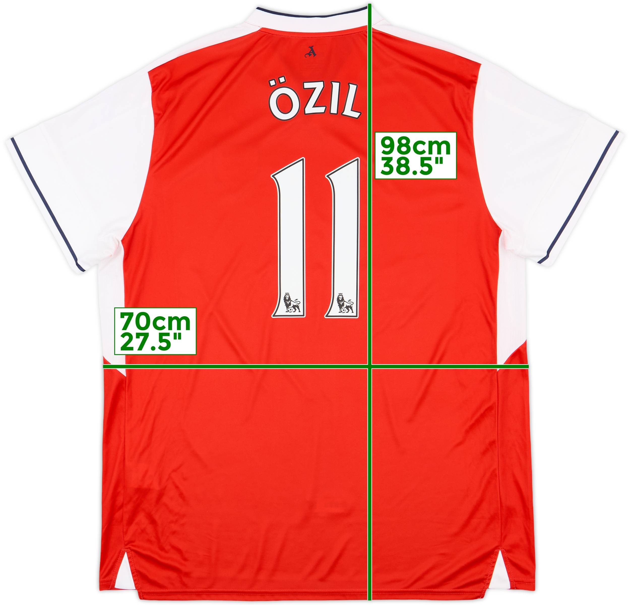 アーセナル(Arsenal)16-17 H #11 エジル(Ozil)オーセンティック