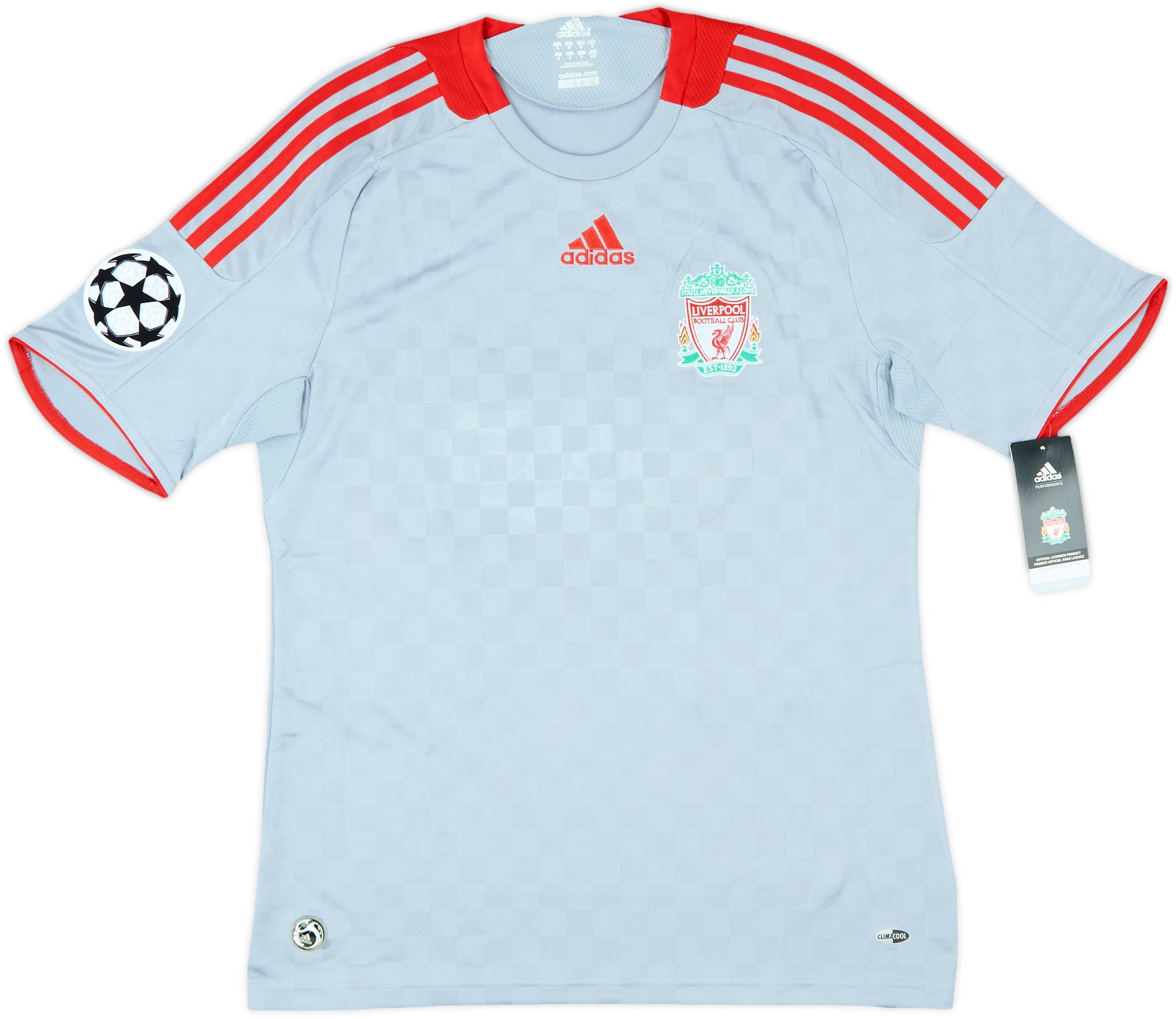 24時間限定タイムセール 2008-09 Liverpool Away Shirt Gerrard #8 (M) ウェア