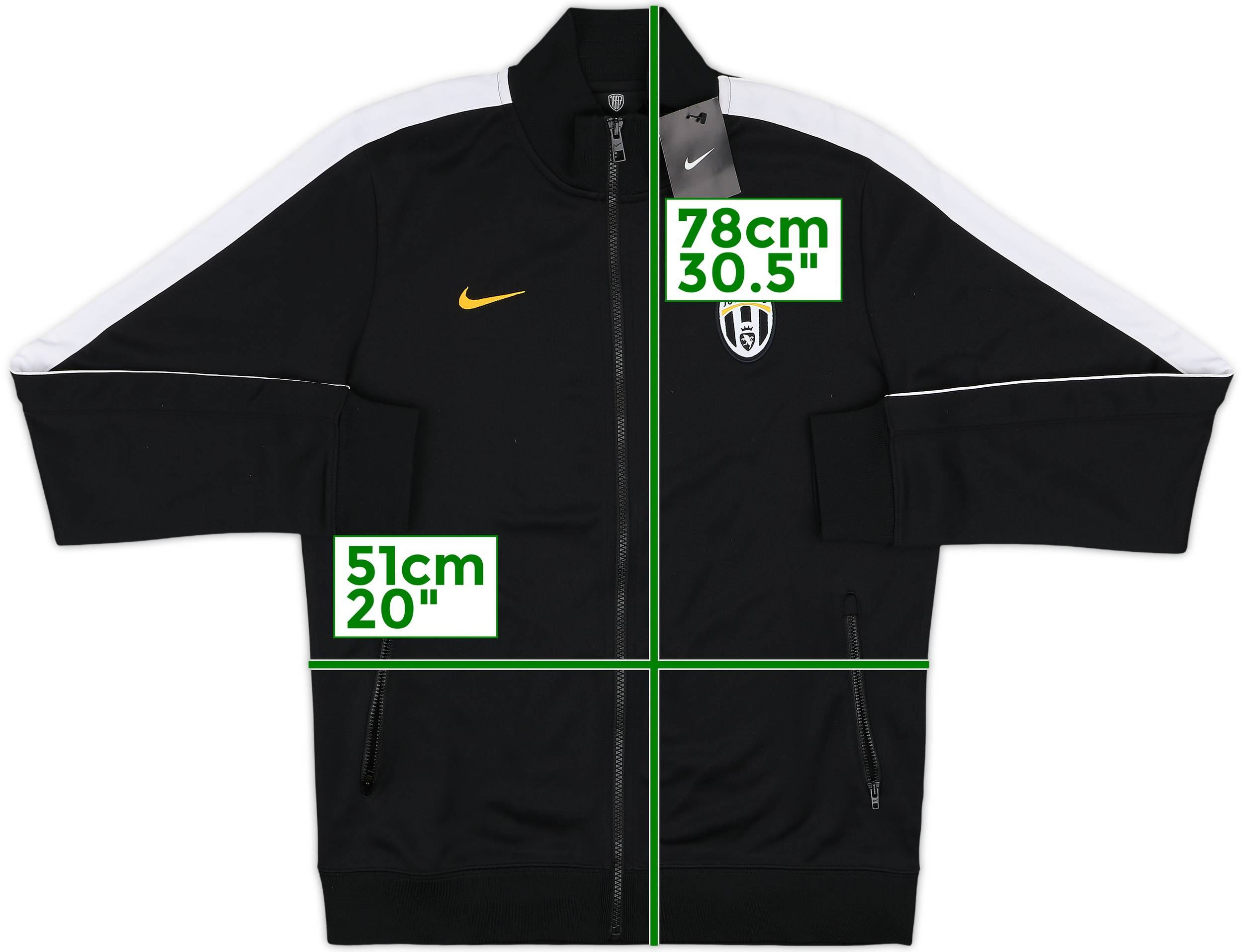 Nike Juventus ジャケット 黒