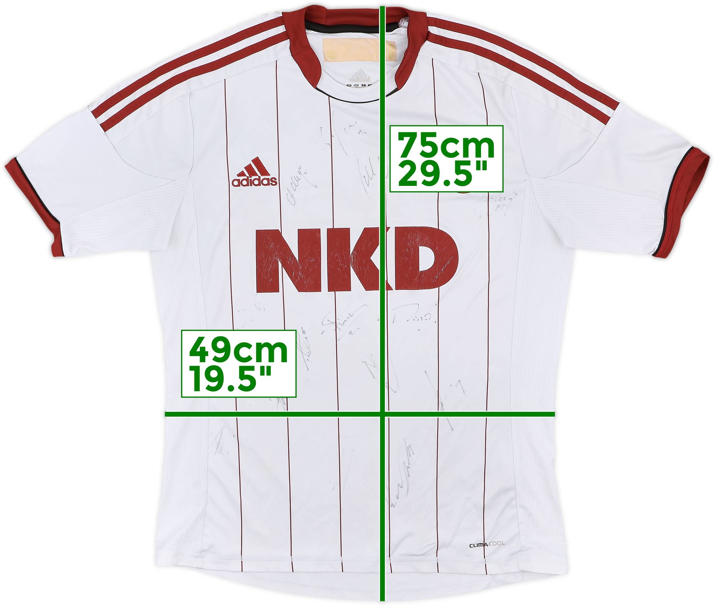 2012-13 Nurnberg Signed Away Shirt - 6/10 - (M)
