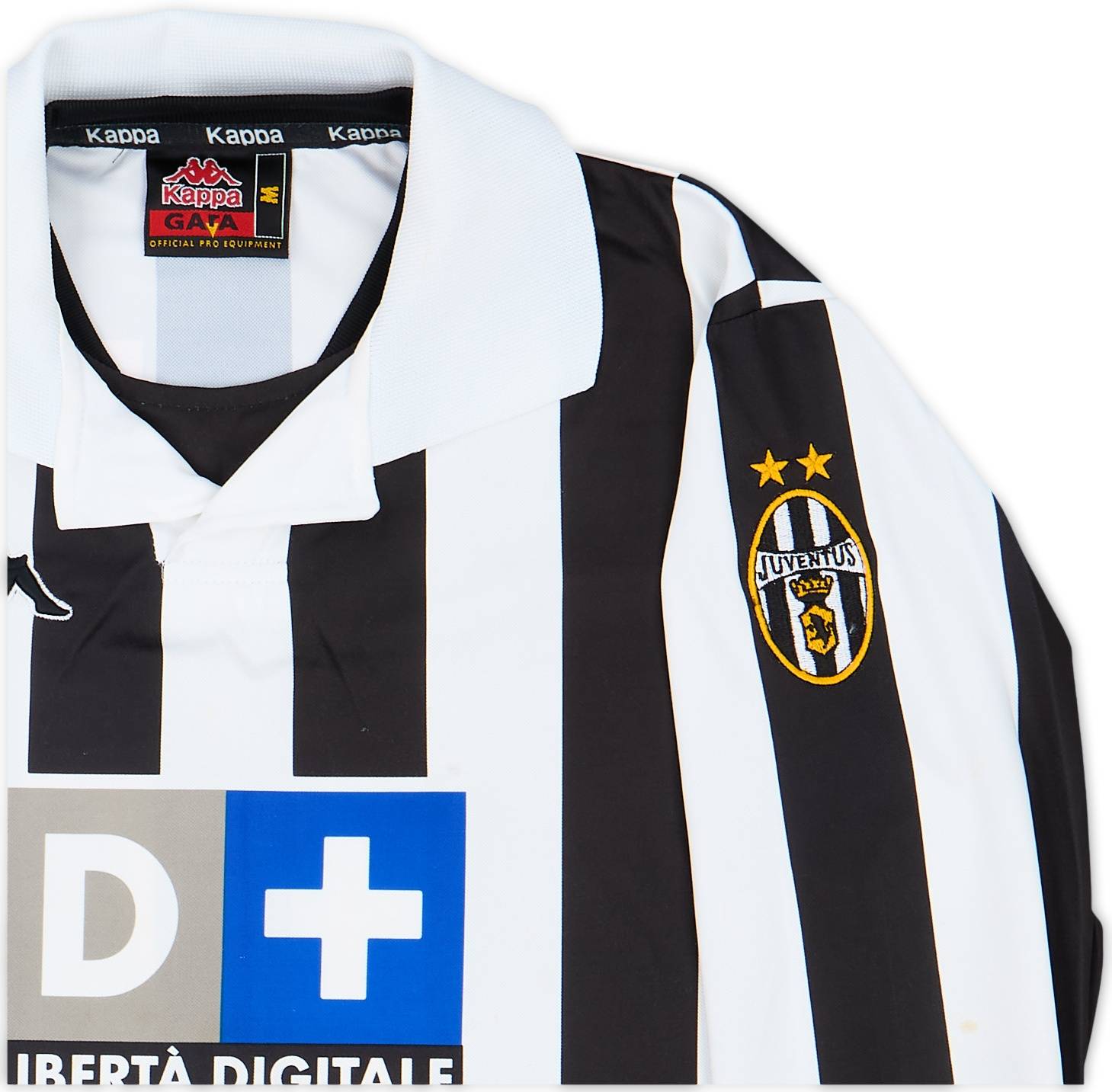 1998-99 Juventus Home L/S Shirt Del Piero #10 - 8/10 - (M)