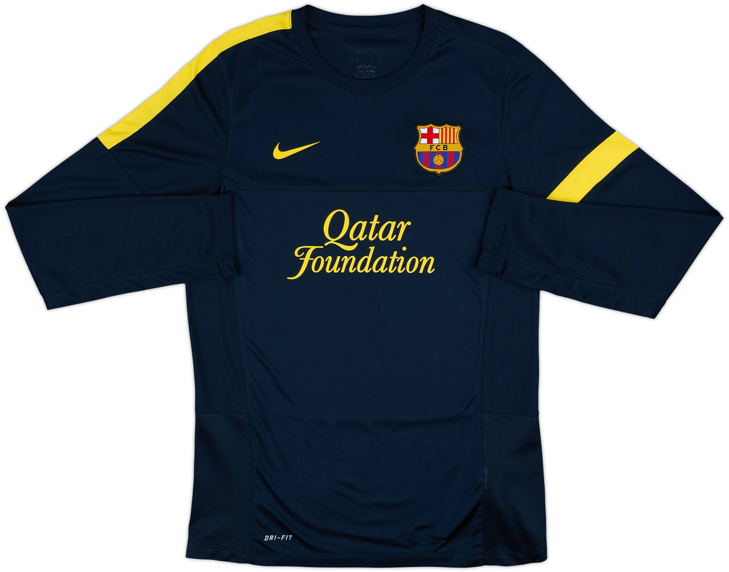 2012-13 Barcelona Nike Training L/S Shirt - 6/10 - (L)