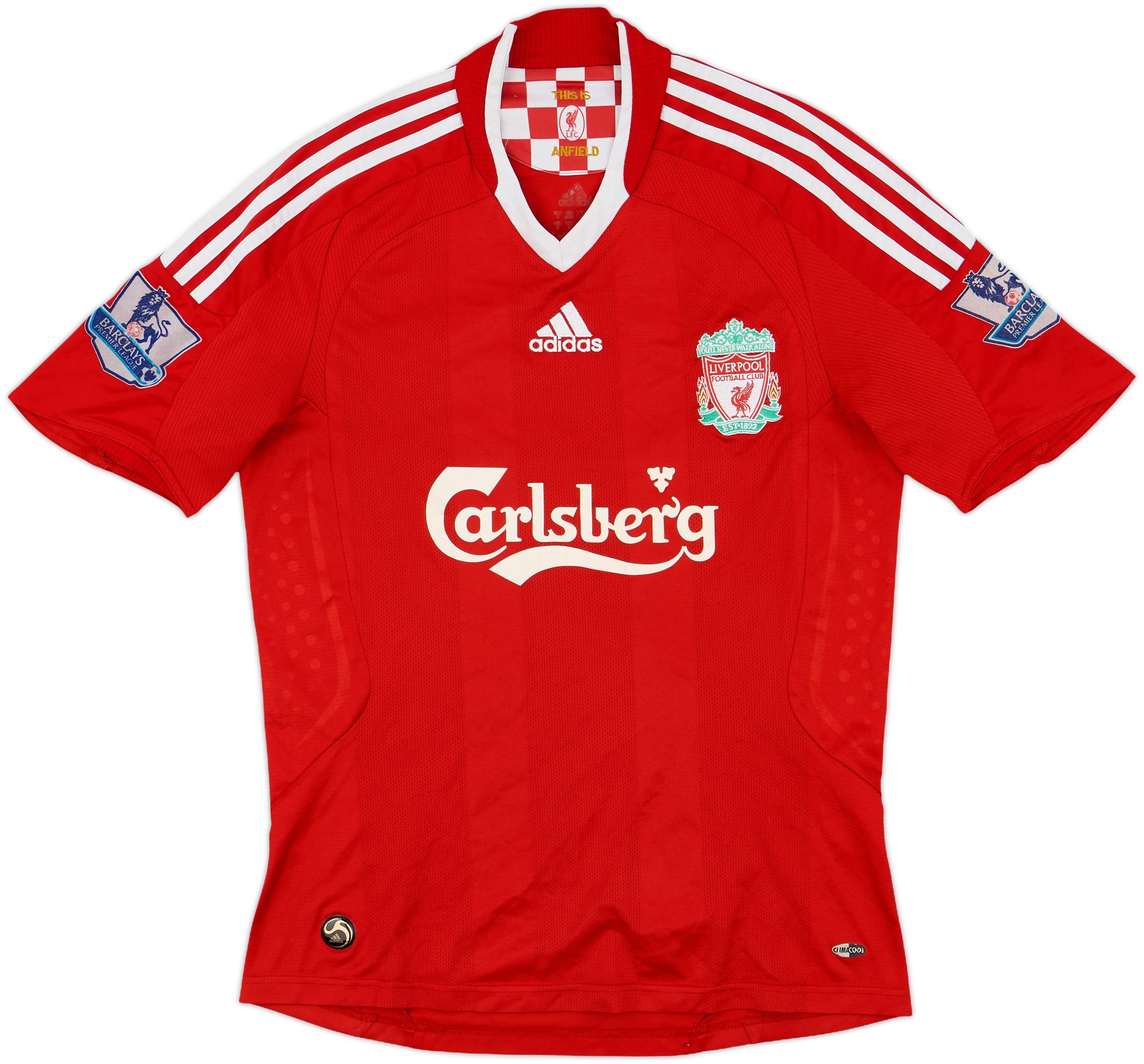 【お気に入り】 - #9 Torres Shirt Home Liverpool 2008-10 5/10 (S) - ウェア