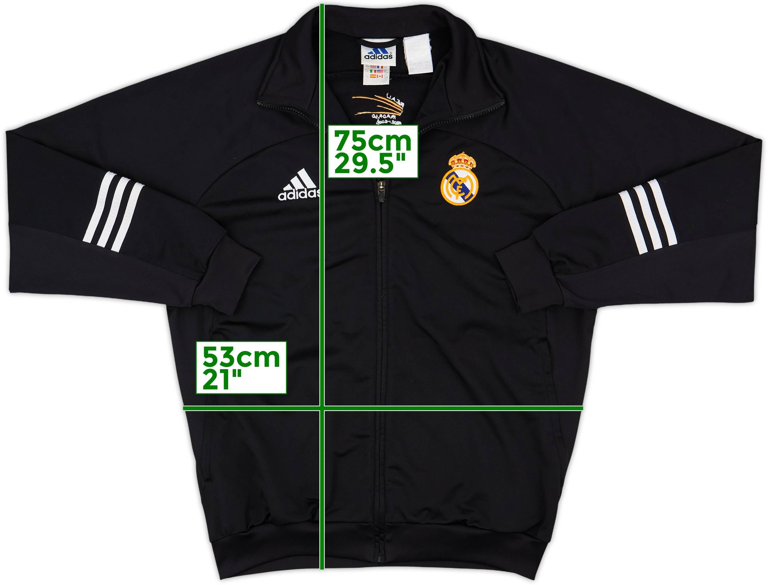 レビュー高評価商品 2001-02 8/10 - Jacket Track Centenary adidas Madrid Real ウェア