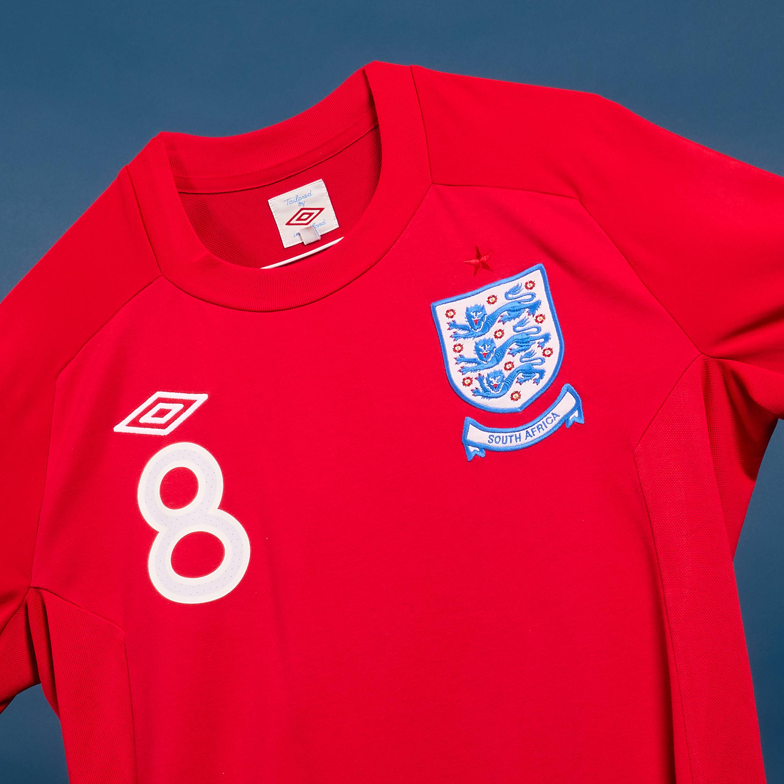 希少England 2010/11 Away Lampard official 2010-11 England 'South Africa' Away Shirt Lampard #8