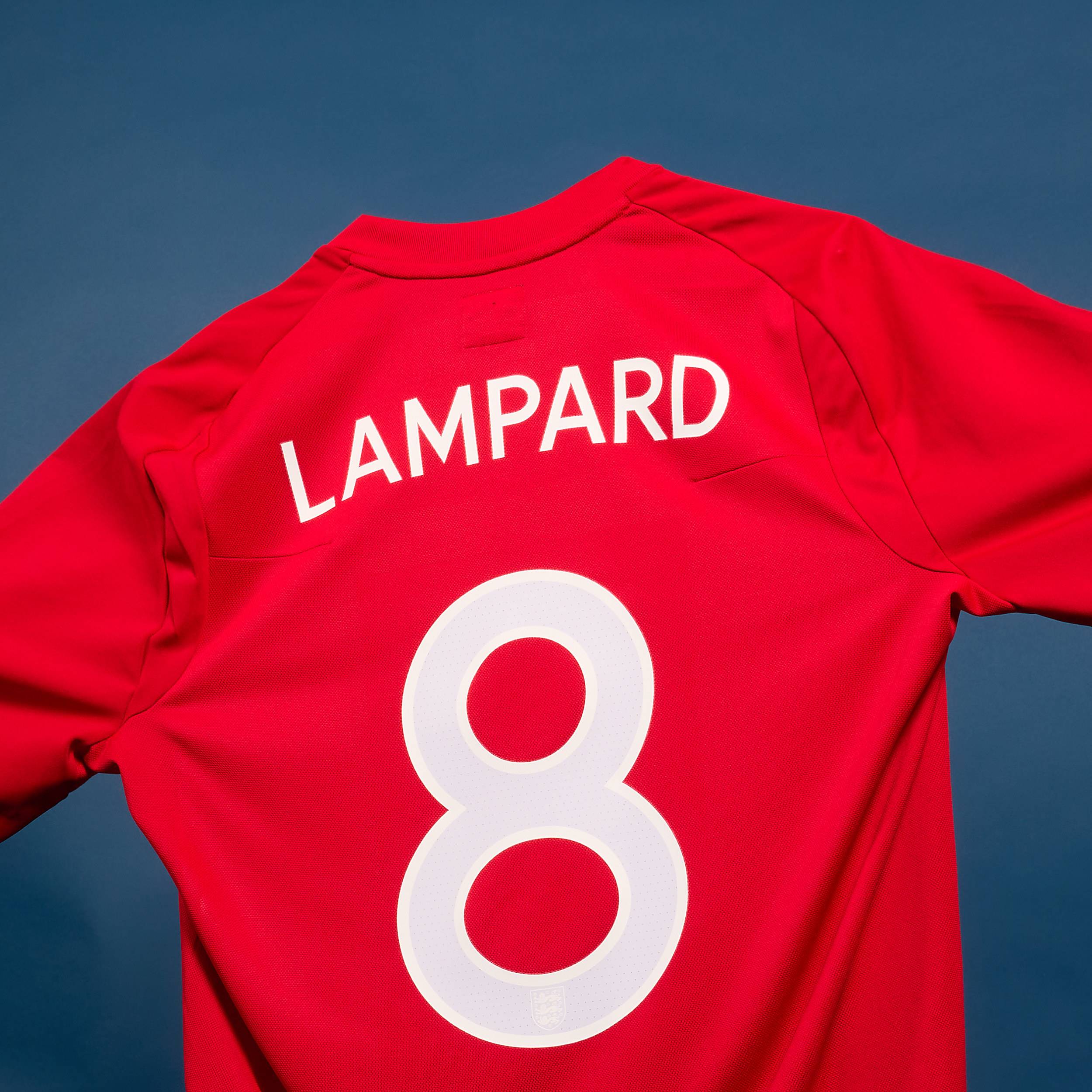 2010-11 England 'South Africa' Away Shirt Lampard #8