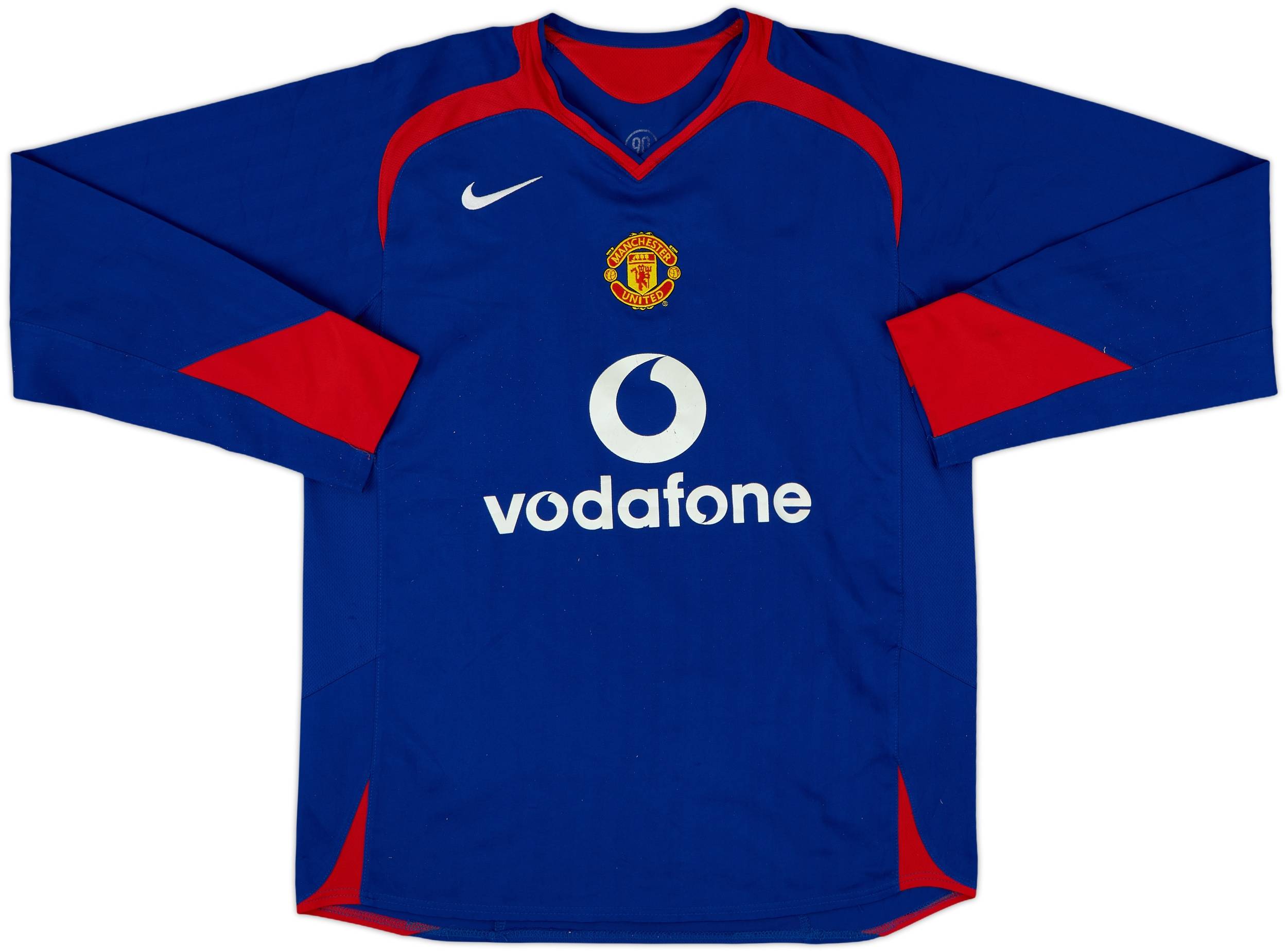 2005-06 Manchester United Away L/S Shirt Ronaldo #7 - 7/10 - (M)
