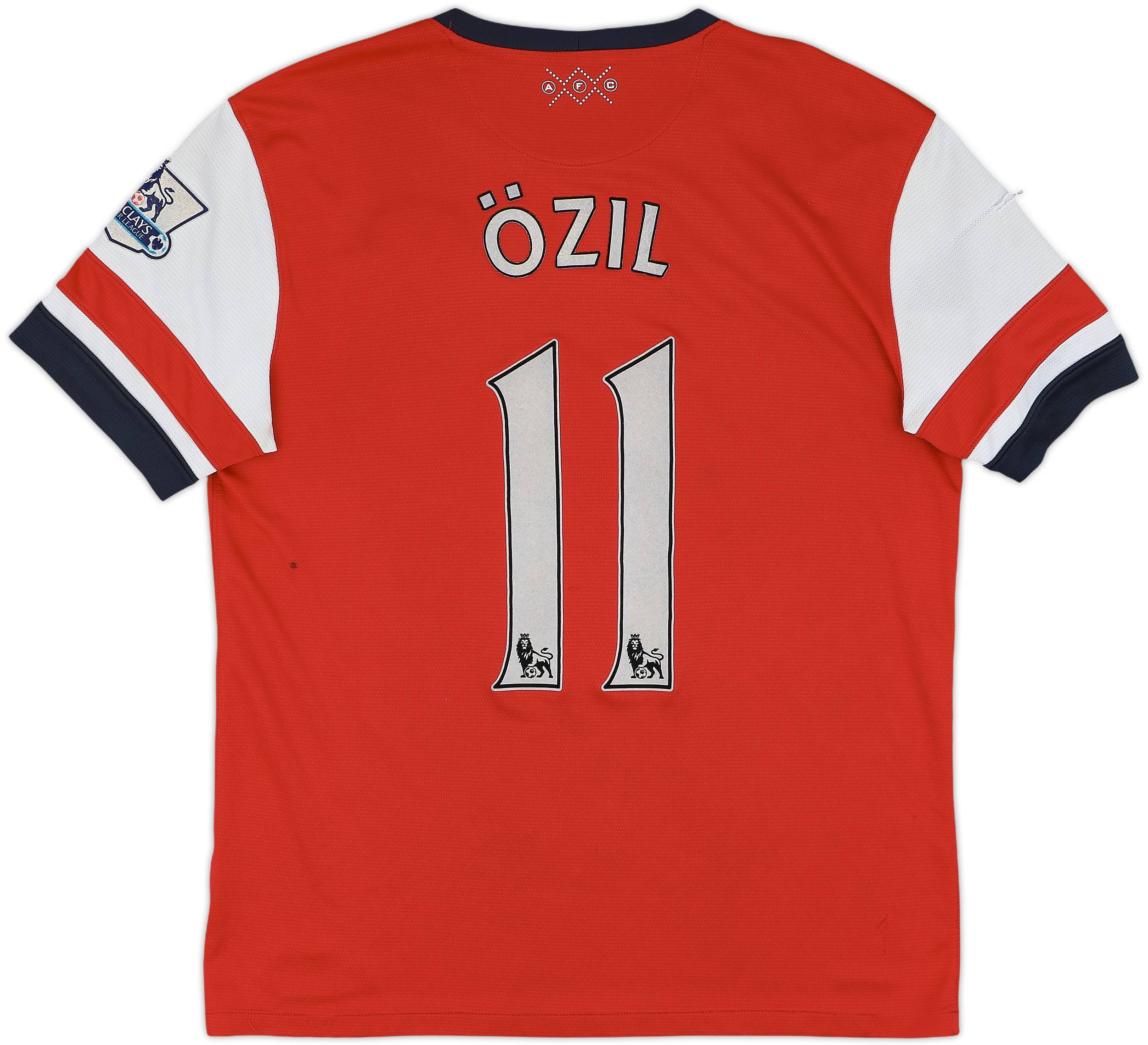クリスマス特集2025 2012-14 Arsenal Home Shirt Ozil #11 - 4/10 - (L) ウェア