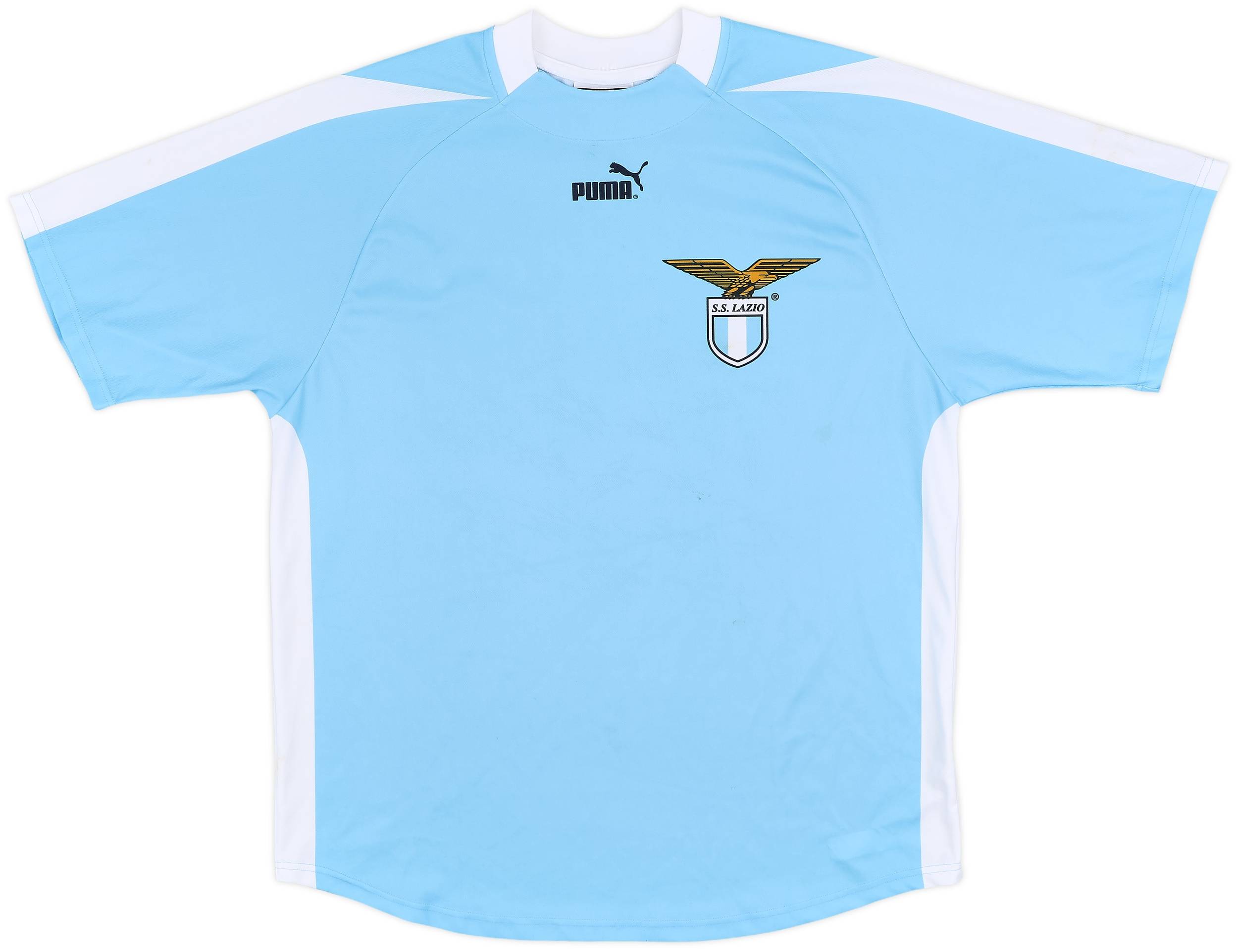 PUMA S.S. Lazio 100周年記念シャツ XL 2008-09 Lazio Home Shirt - 9/10 - (3XL)