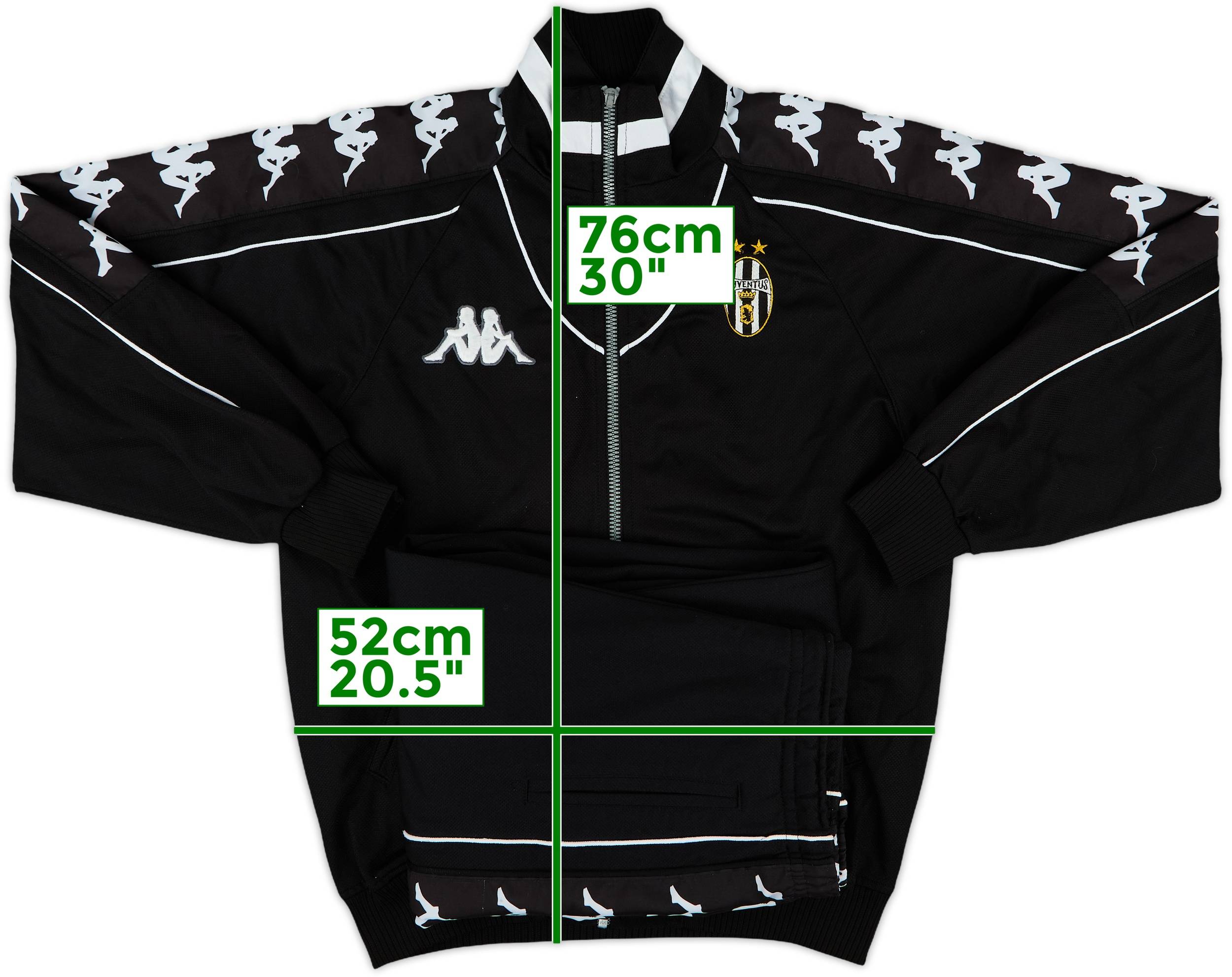 1998-99 Juventus Kappa Tracksuit - 9/10 - (M)