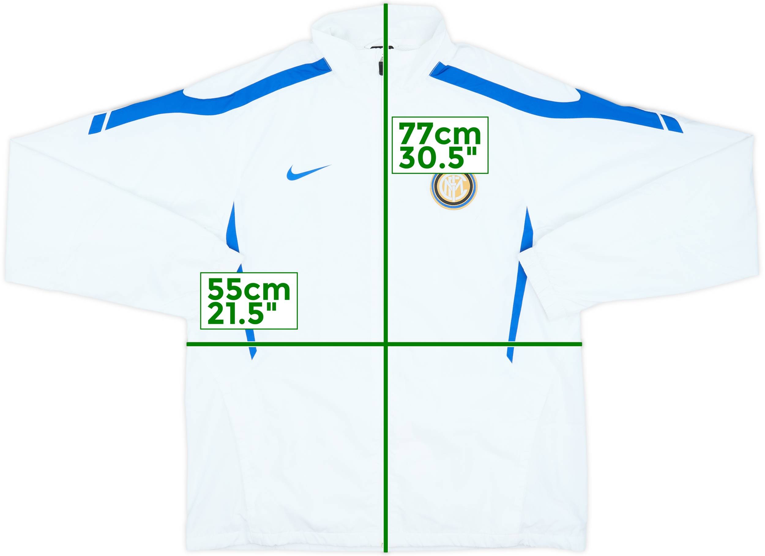 2010-11 Inter Milan Nike Track Jacket - 8/10 - (M)