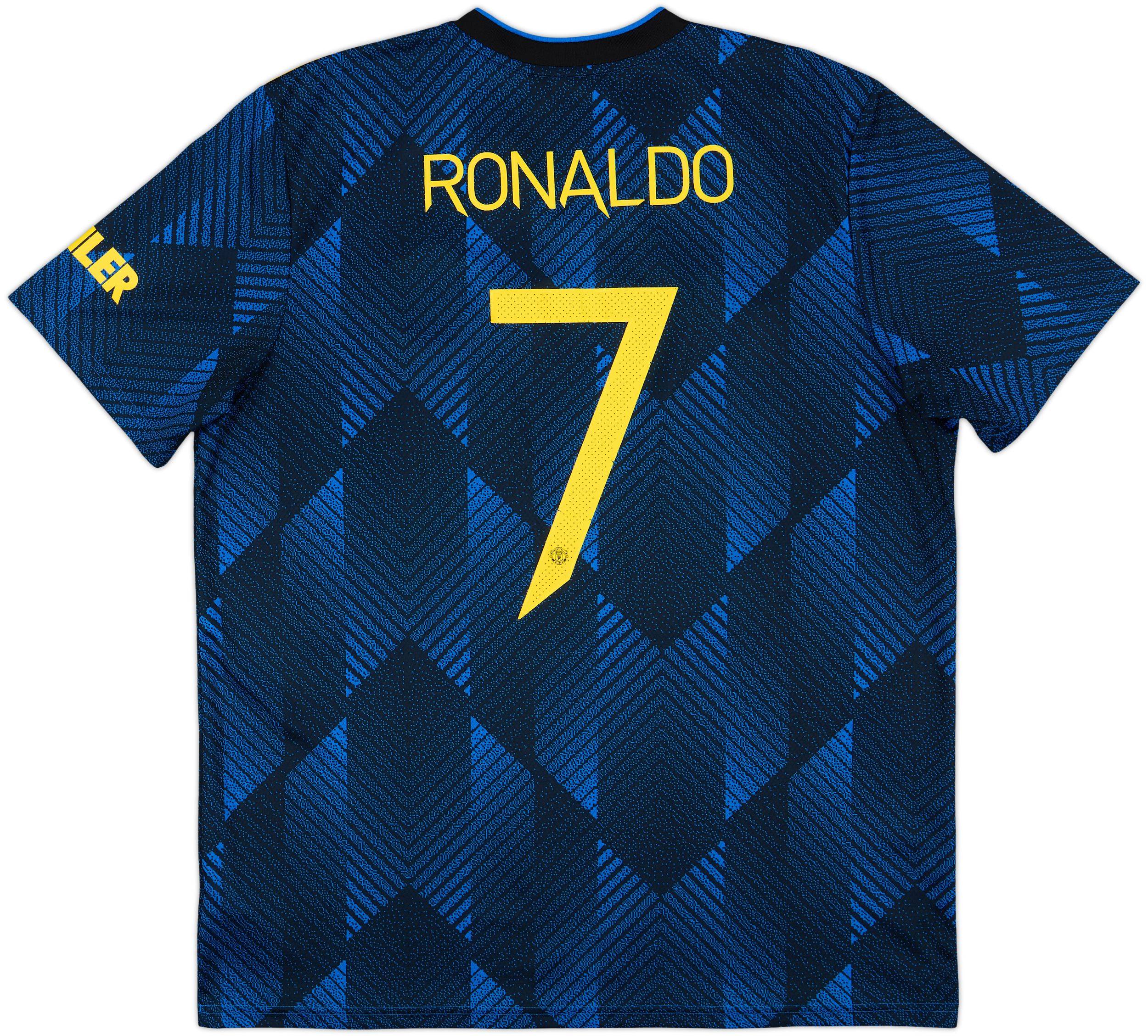 2021-22 Manchester United Third Shirt Ronaldo #7 - 10/10 - (XL)