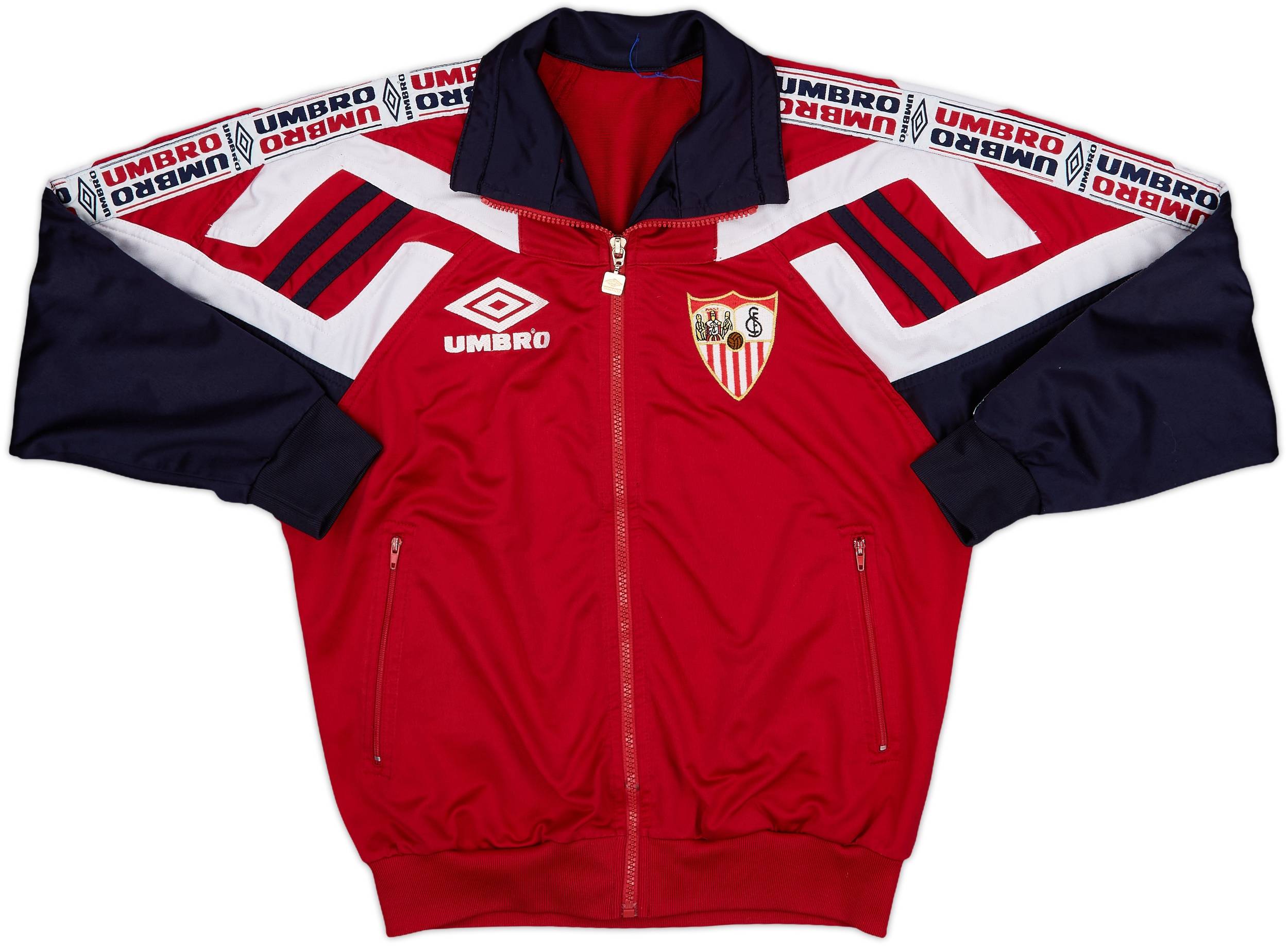 2025年レディースファッション福袋特集 1998-99 Sevilla Umbro Track Jacket - 8/10 - (XL.Boys) ウェア
