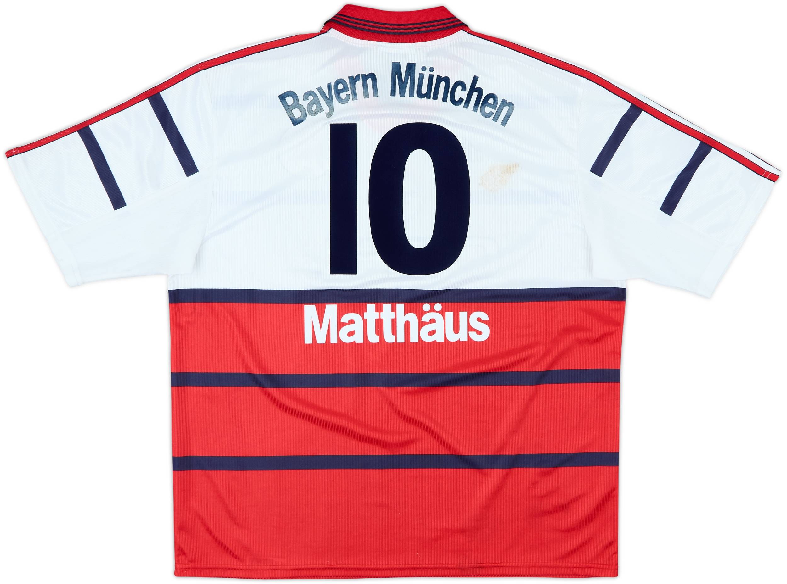 FC Bayern München   98-00 AWAY Matthäus 1998-00 Bayern Munich Away Shirt Matthaus #10 - 5/10 - (XL)