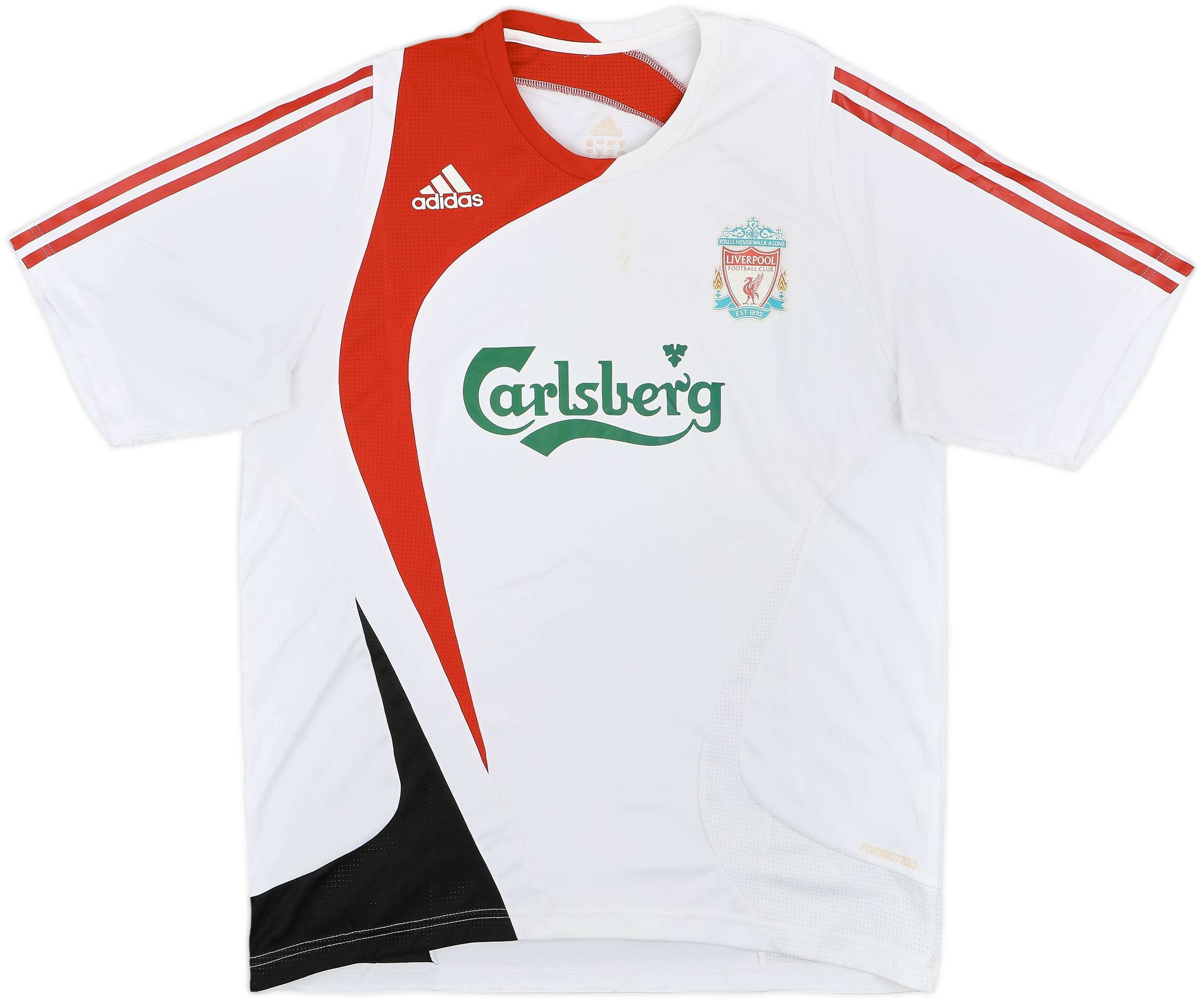 2007-08 Liverpool adidas Formotion Training Shirt - 7/10 - (L)