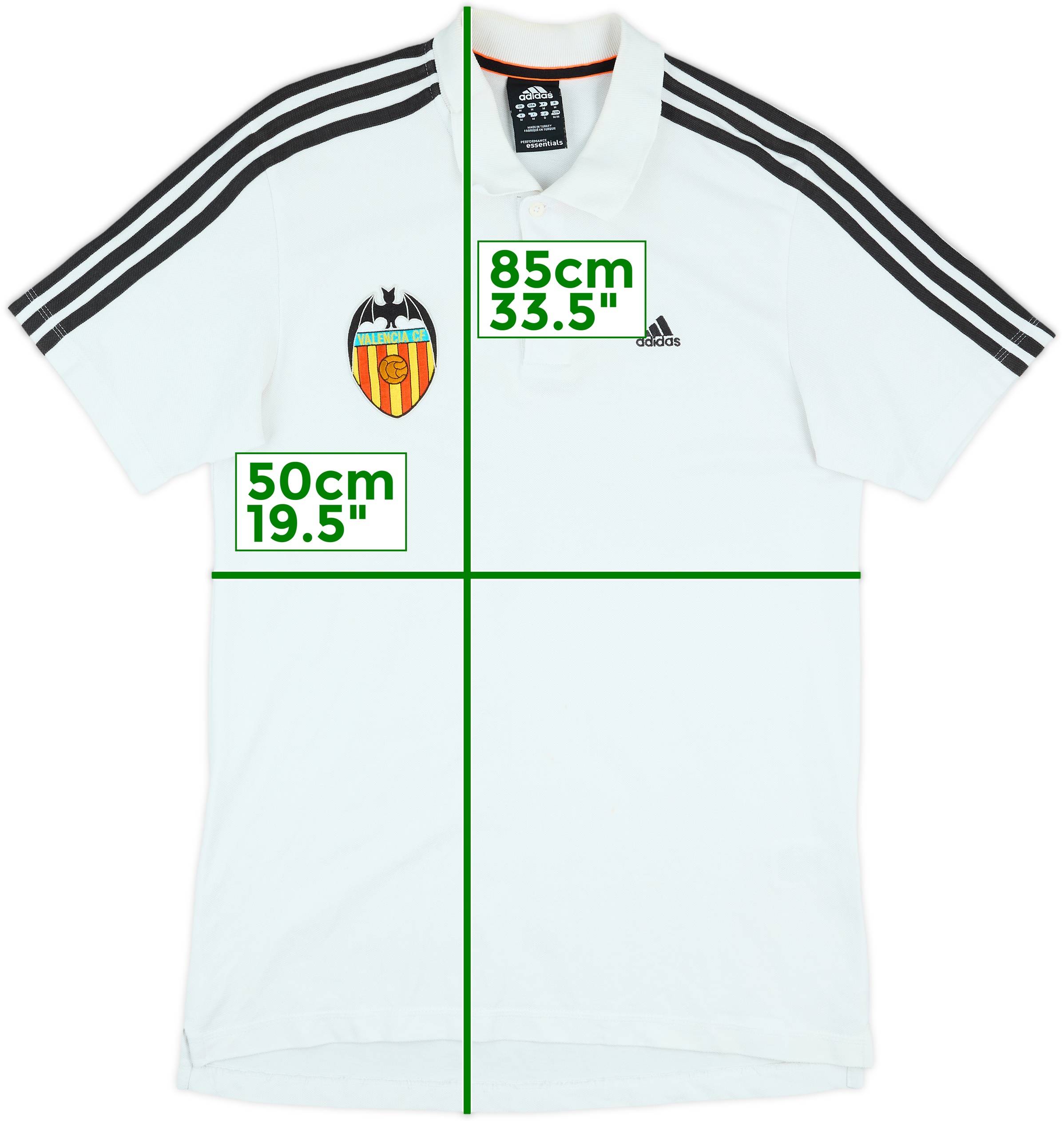 Adidas Big Logo Soccer Shirt Boys Large 14/16 Black White