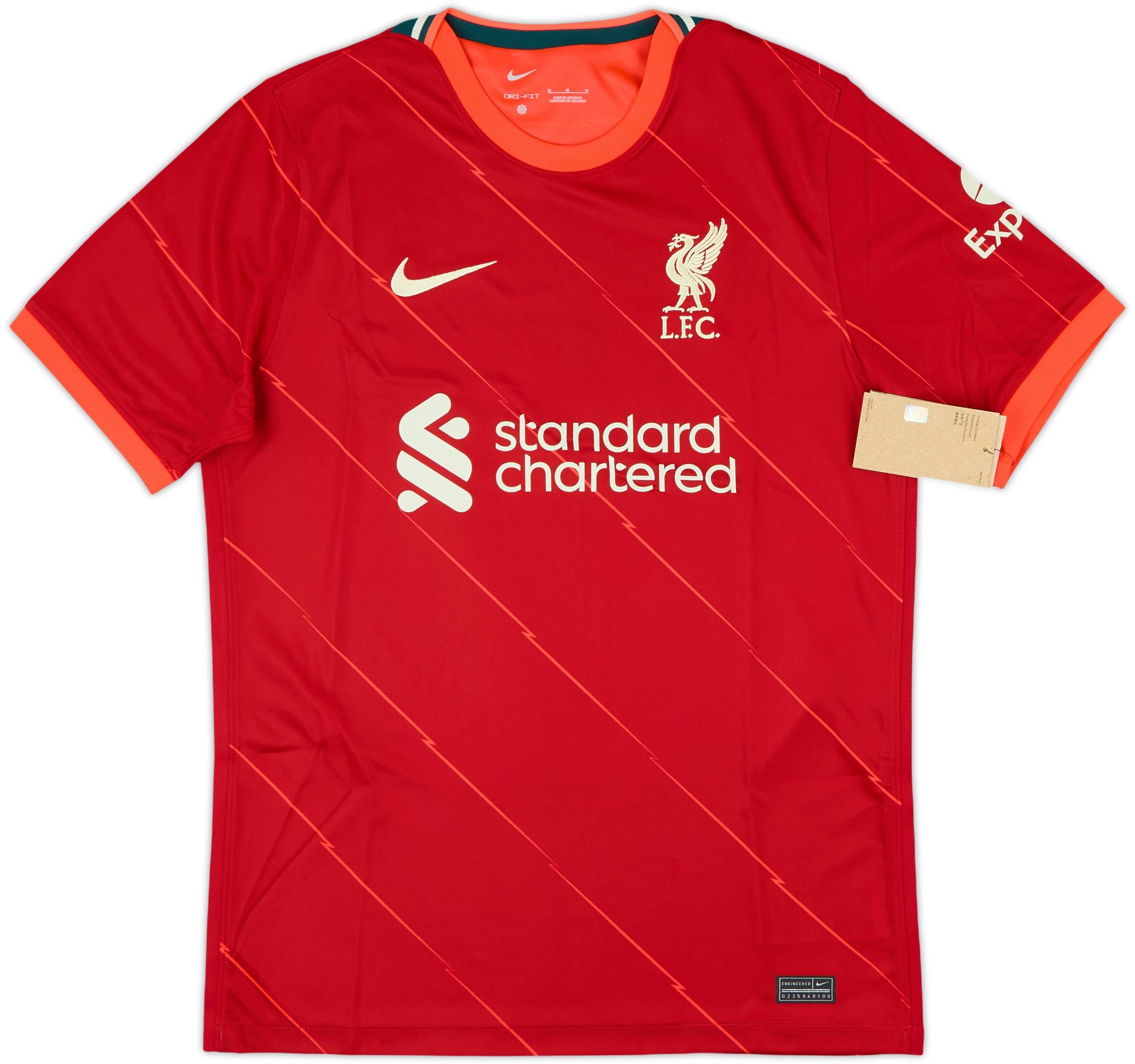 リバプールFC Firmino 9 シャツ XL 2021-22 Liverpool Home Shirt Firmino #9 (M)