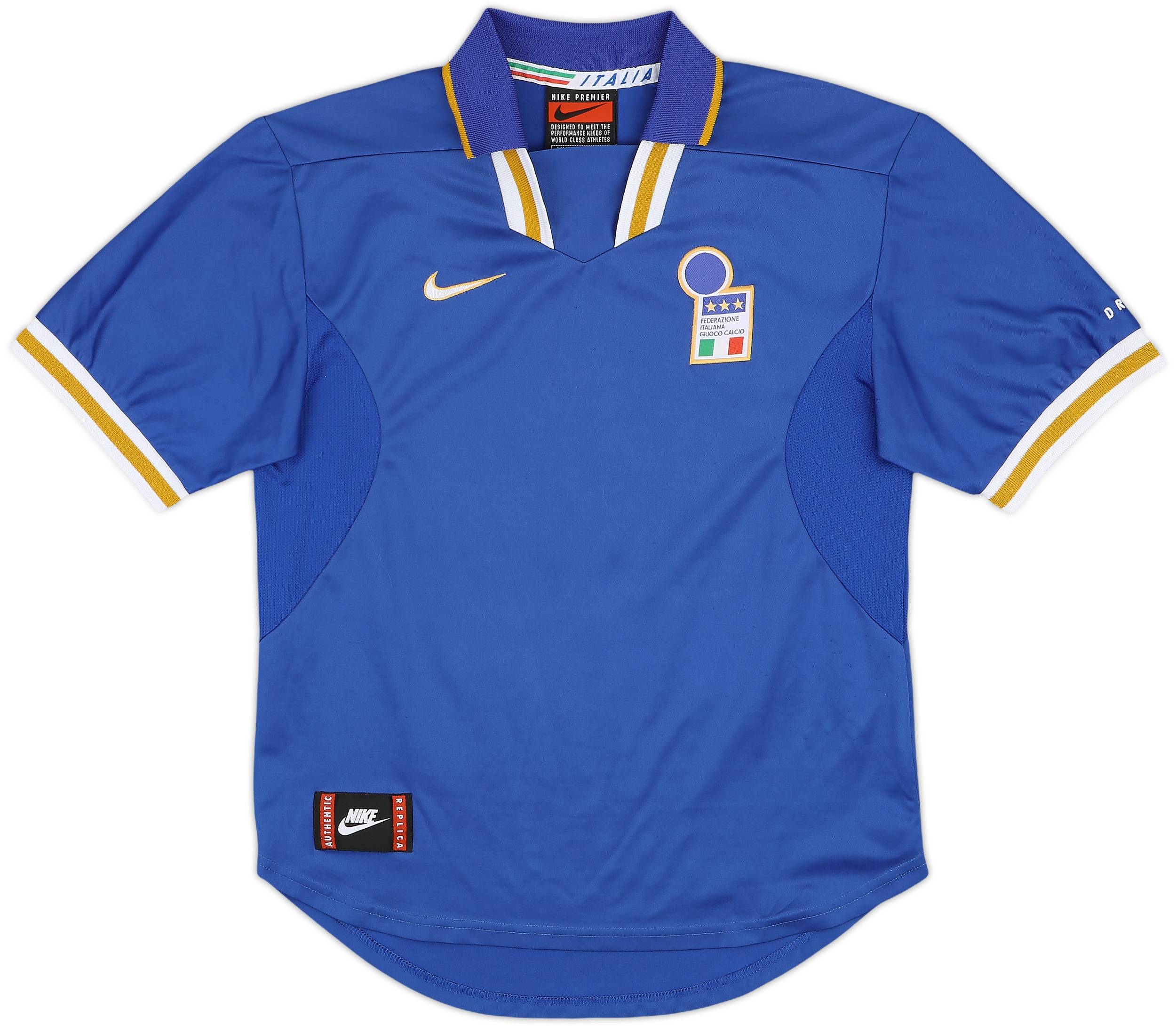 品質が完璧 Italy 1996-97 Home (S) - 7/10 - Shirt ウェア