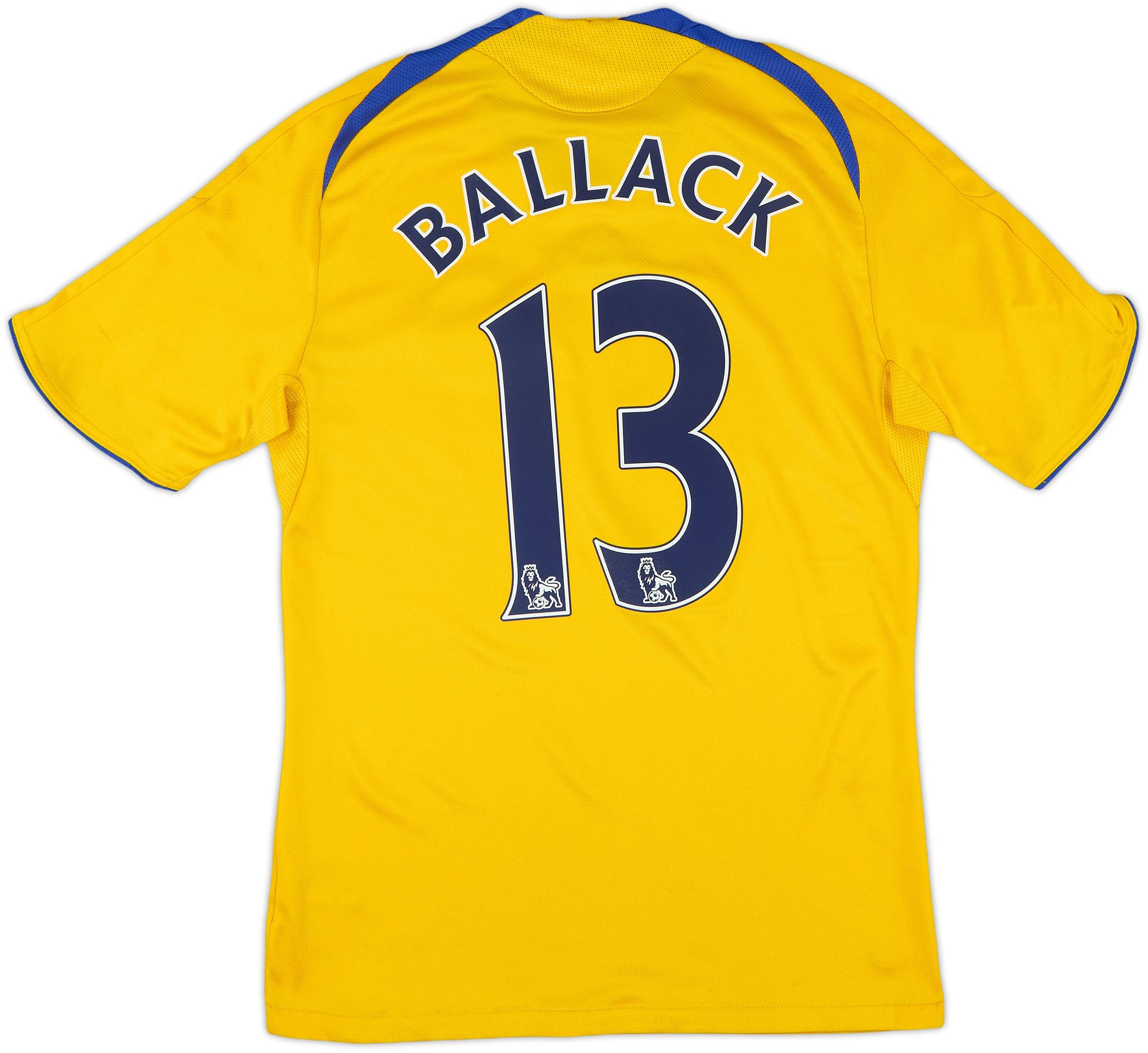 2008-09 チェルシーChelseaユニフォーム バラック 2008-09 Chelsea Third Shirt Ballack #13 - 6/10 - (S)