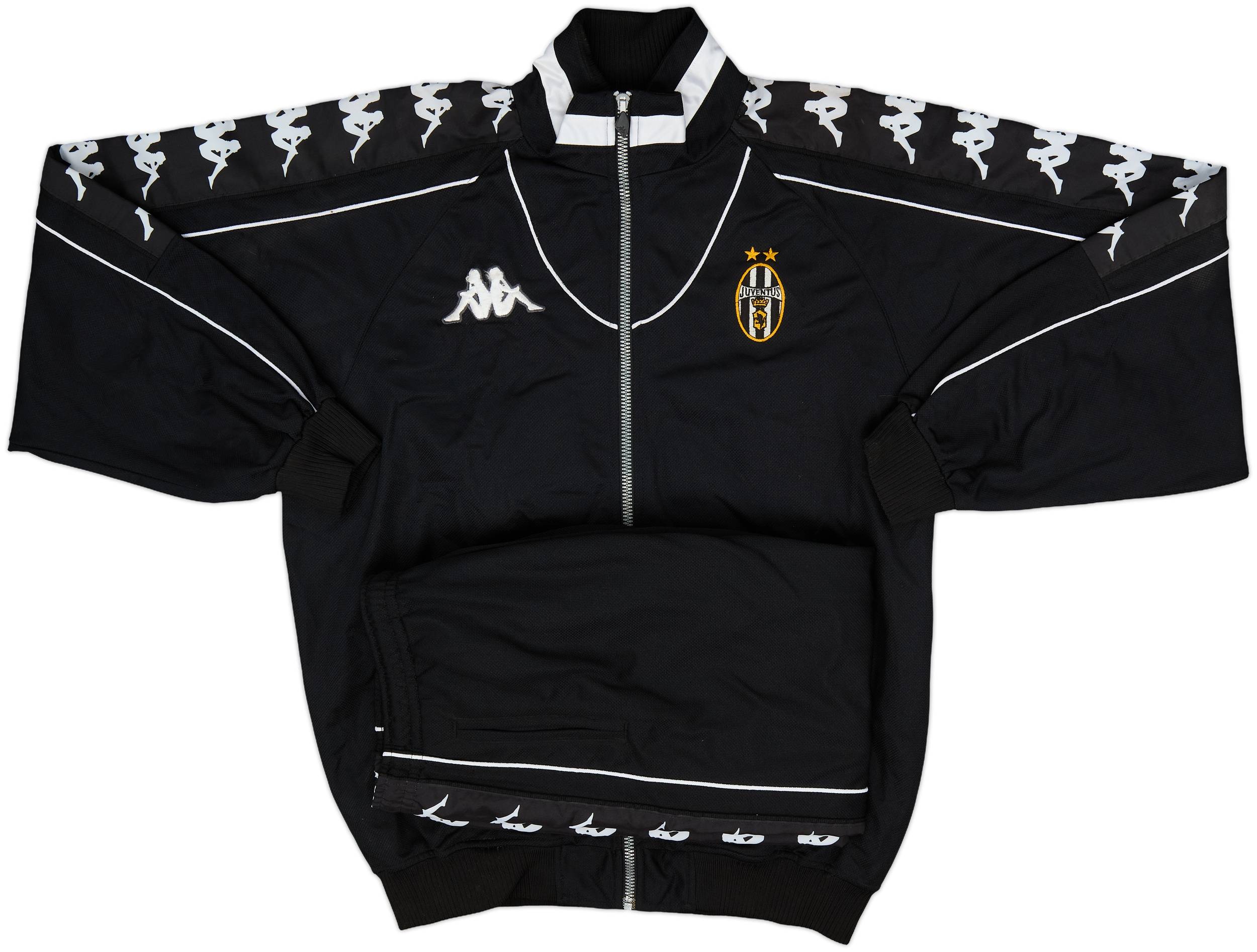 Kappa 91”Juventus ジャケットとパンツセットXOビンテージ良品 Kappa 91”Juventus ジャケットとパンツセットXOビンテージ良品