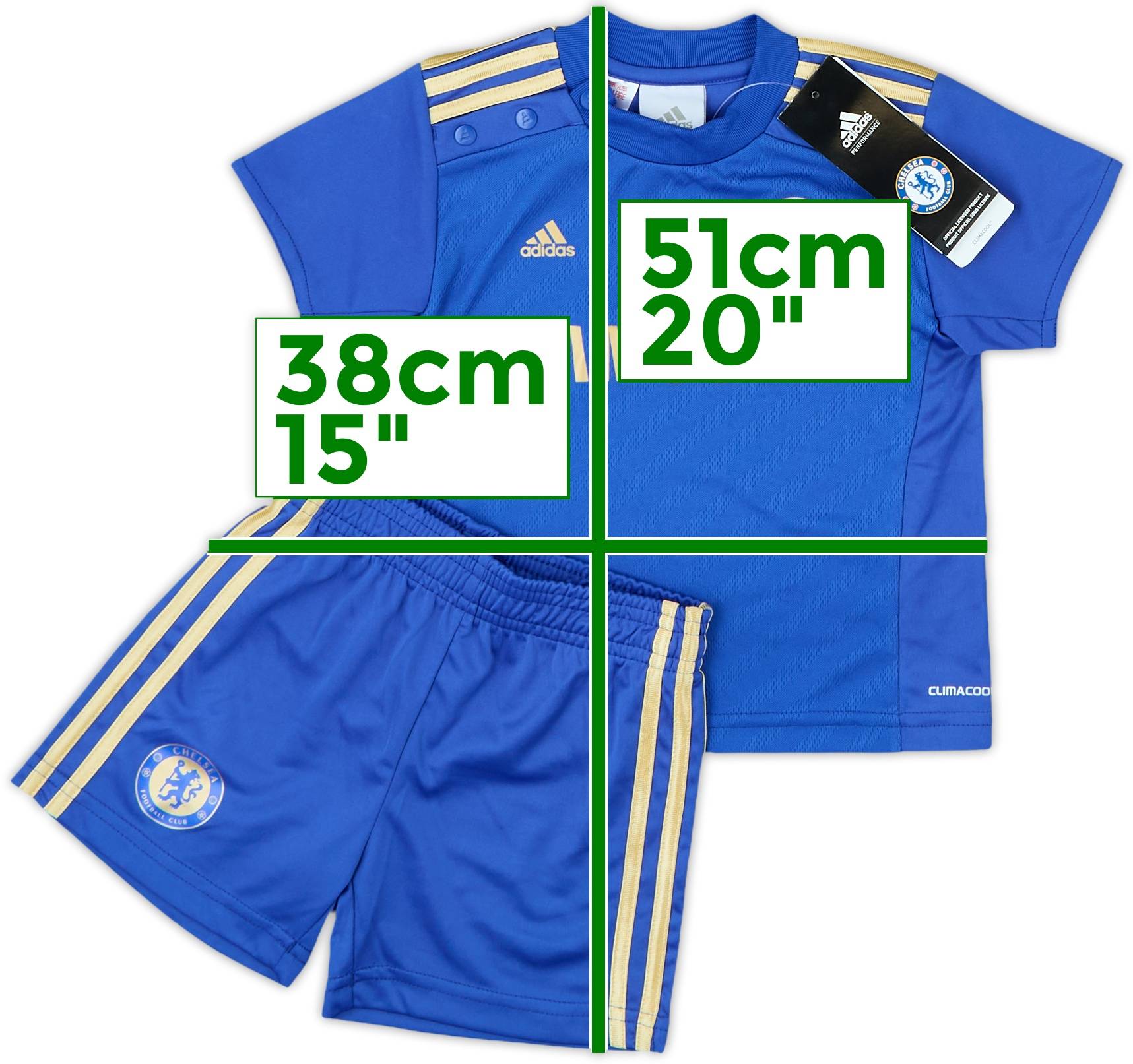 2012-13 Chelsea Home Full Kit (6-9 Months)